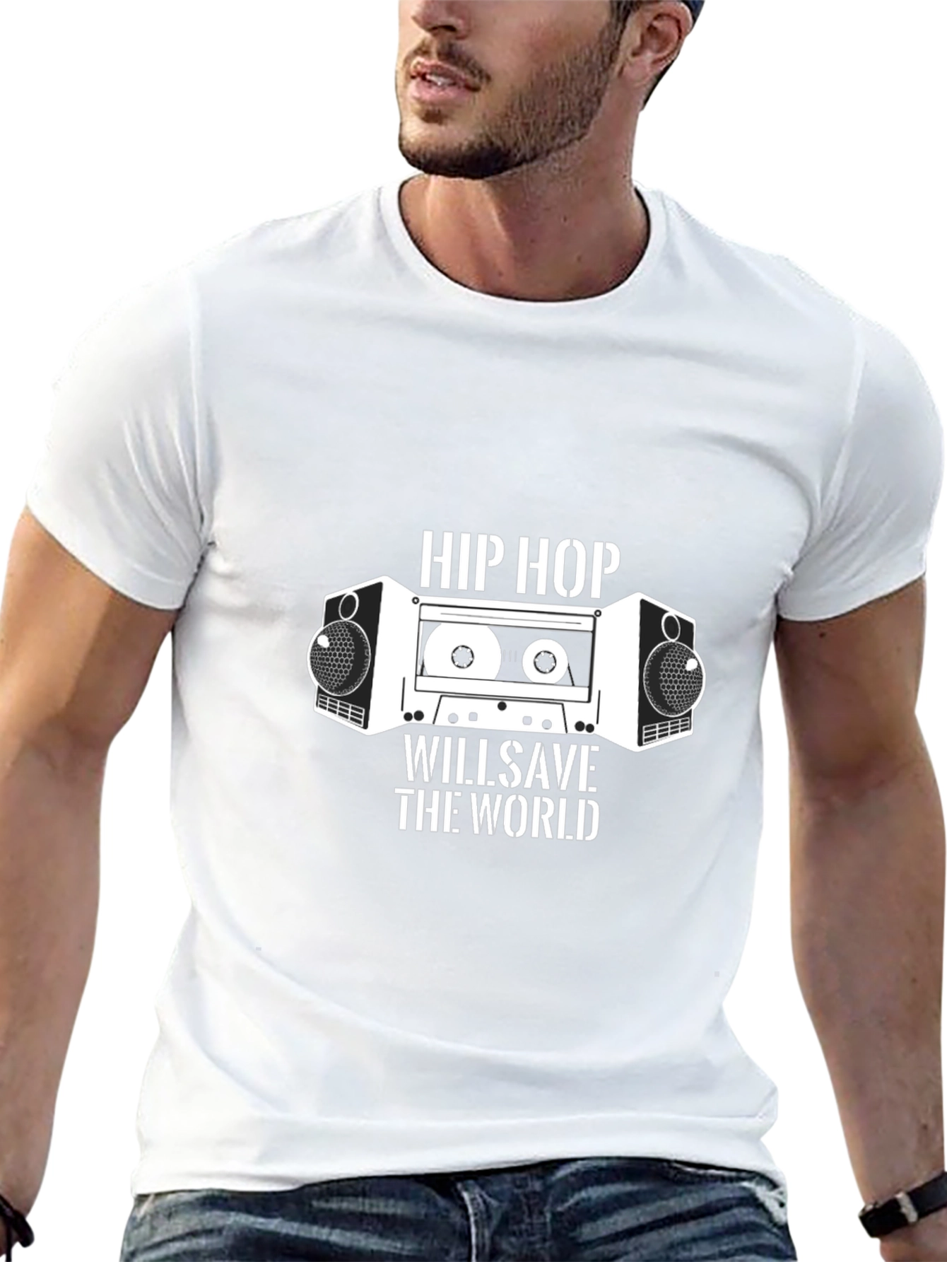 Hip Hop Will Save the World Graphic Tee