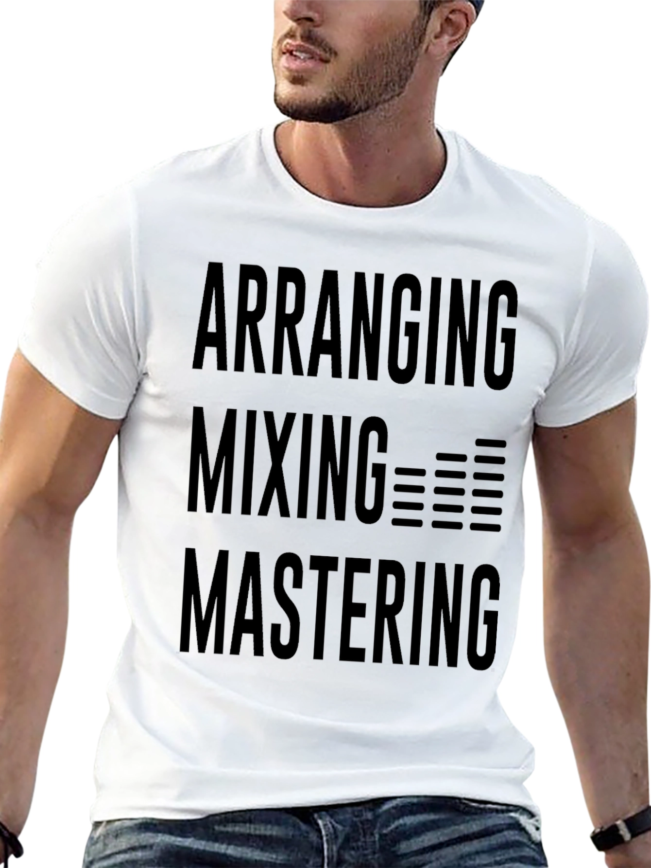 Music Production T-Shirt - Arranging Mixing Mastering