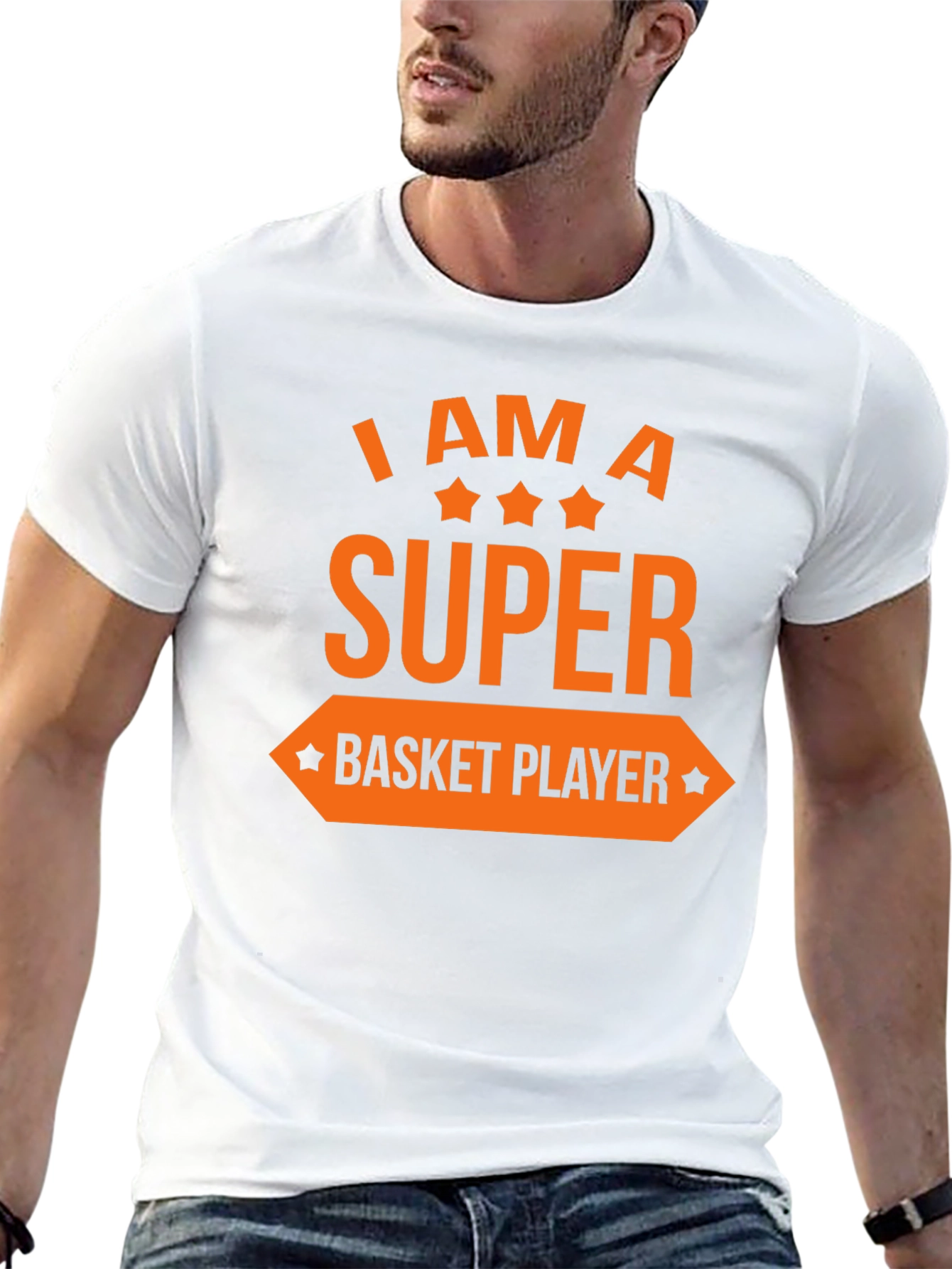 I AM A SUPER BASKET PLAYER Graphic T-Shirt