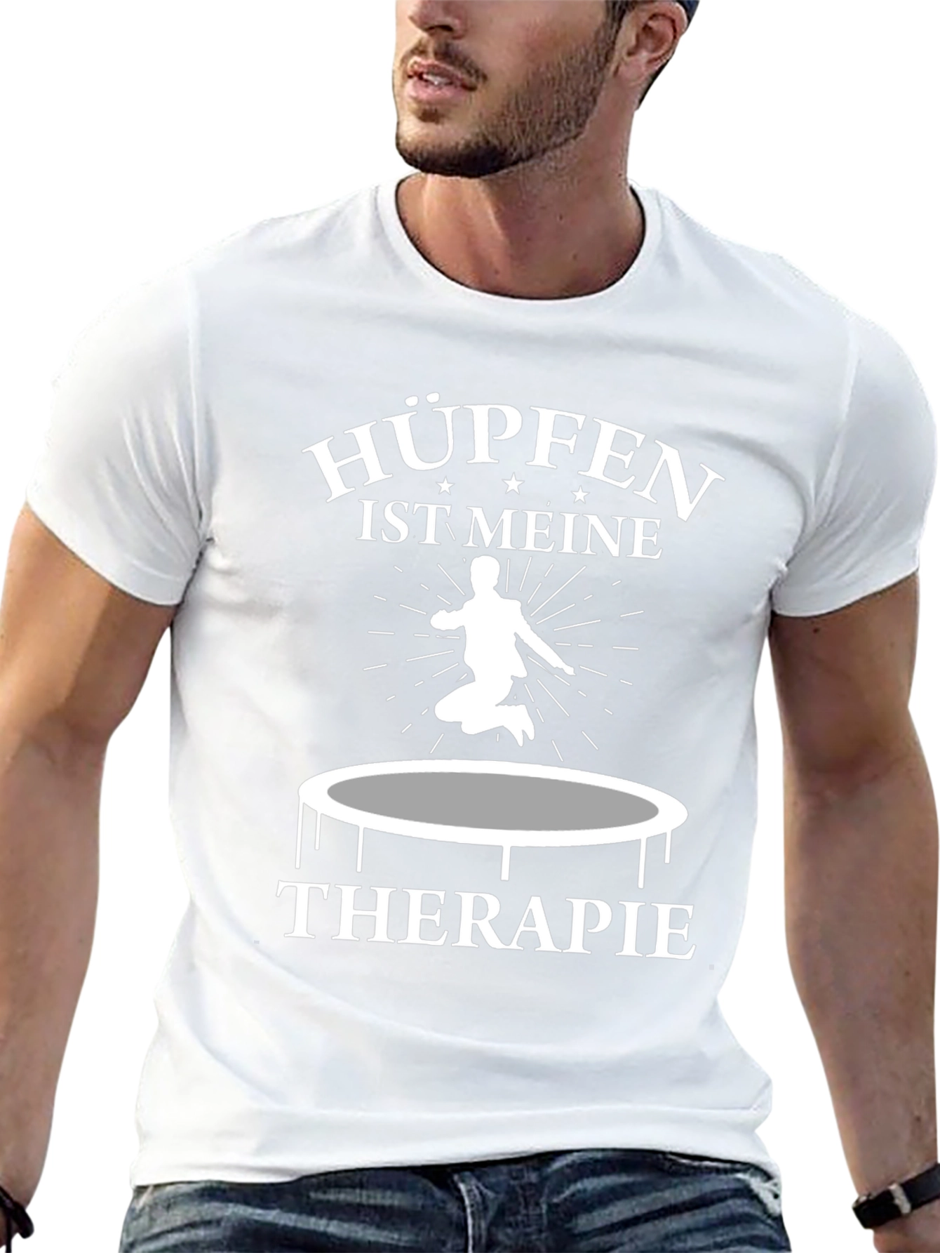 Hüpfpen Ist Meine Therapie T-Shirt