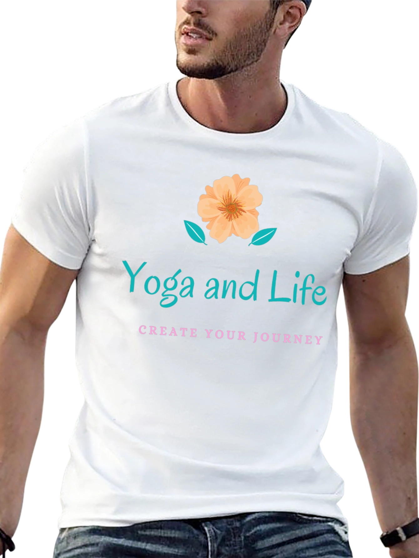 Yoga and Life Graphic T-Shirt - Journey Tee