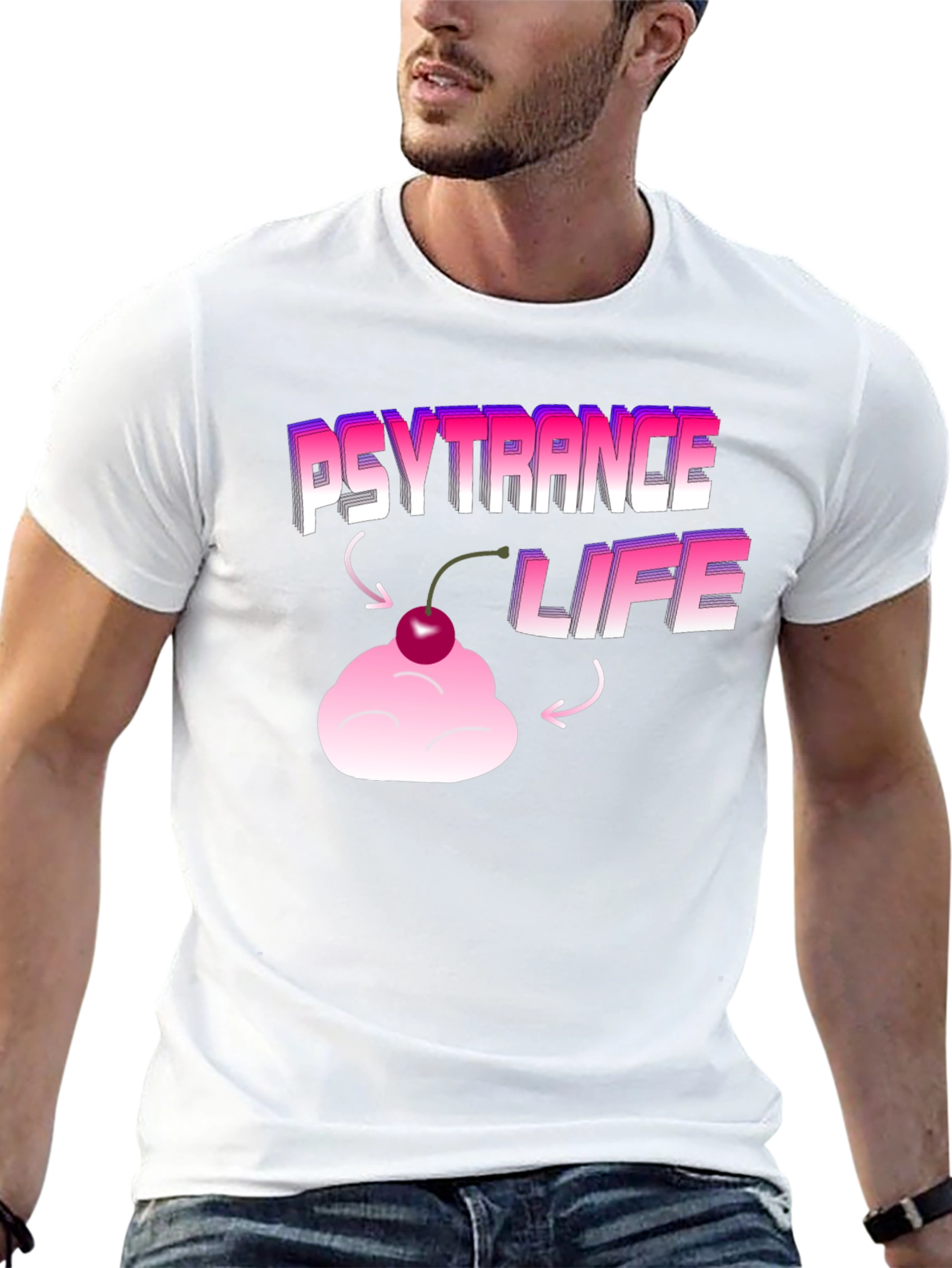 Psytrance Life Cherry T-Shirt