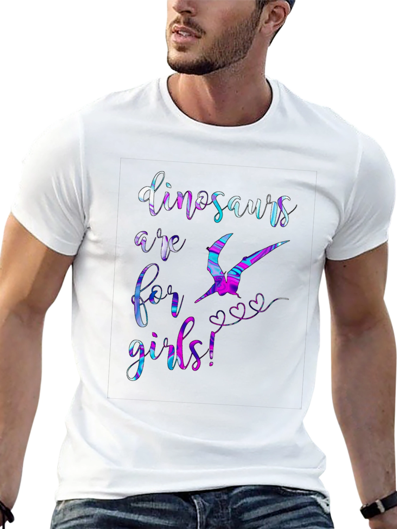 Dinosaurs Are For Girls T-Shirt