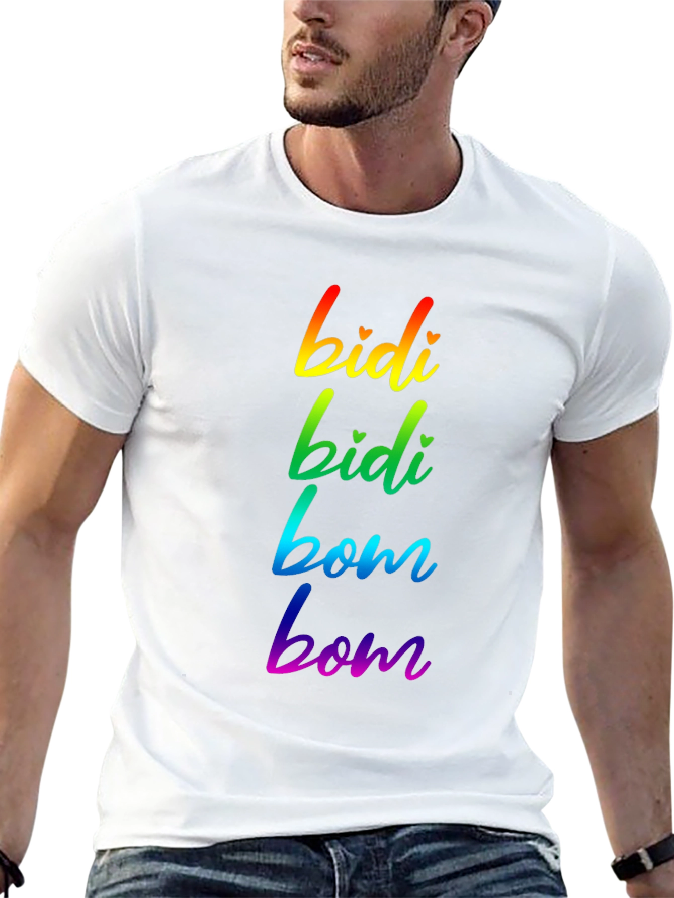 Rainbow Bidi Bom T-Shirt - Pride Apparel