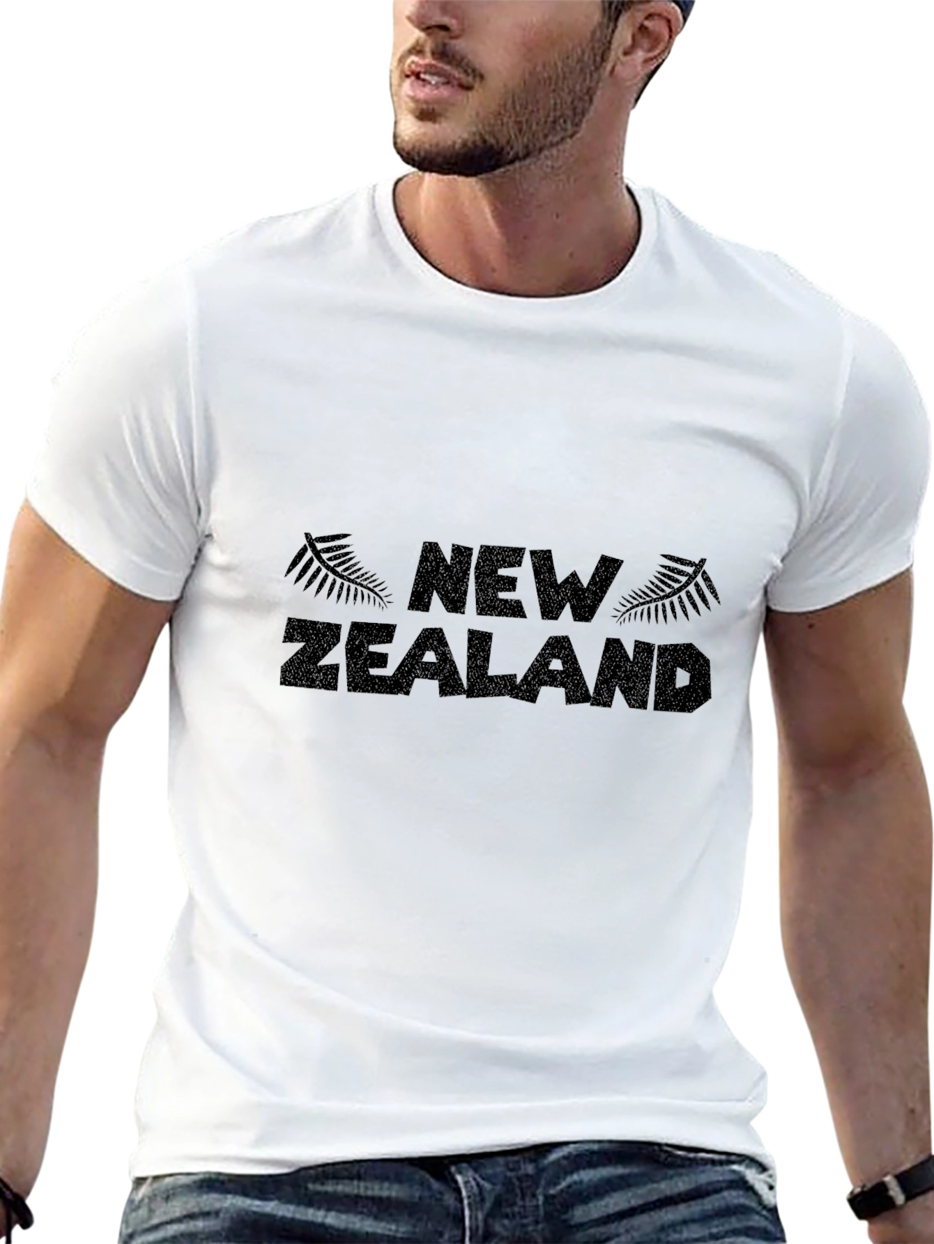 New Zealand Graphic Print T-Shirt