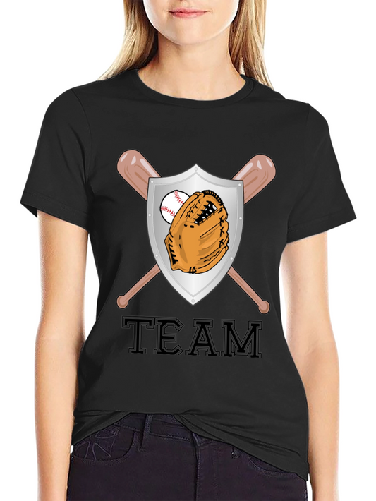 Baseball Team Shield Graphic Tee