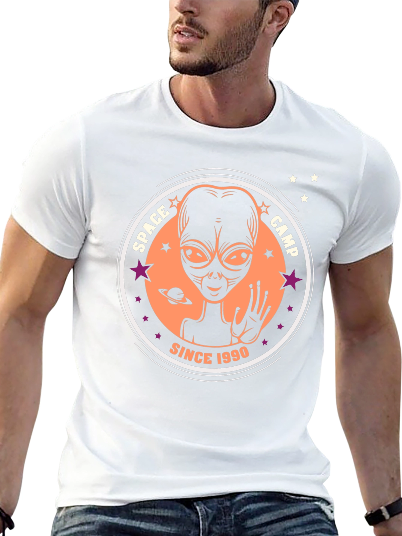 Space Camp Alien Graphic T-Shirt - Since 1990