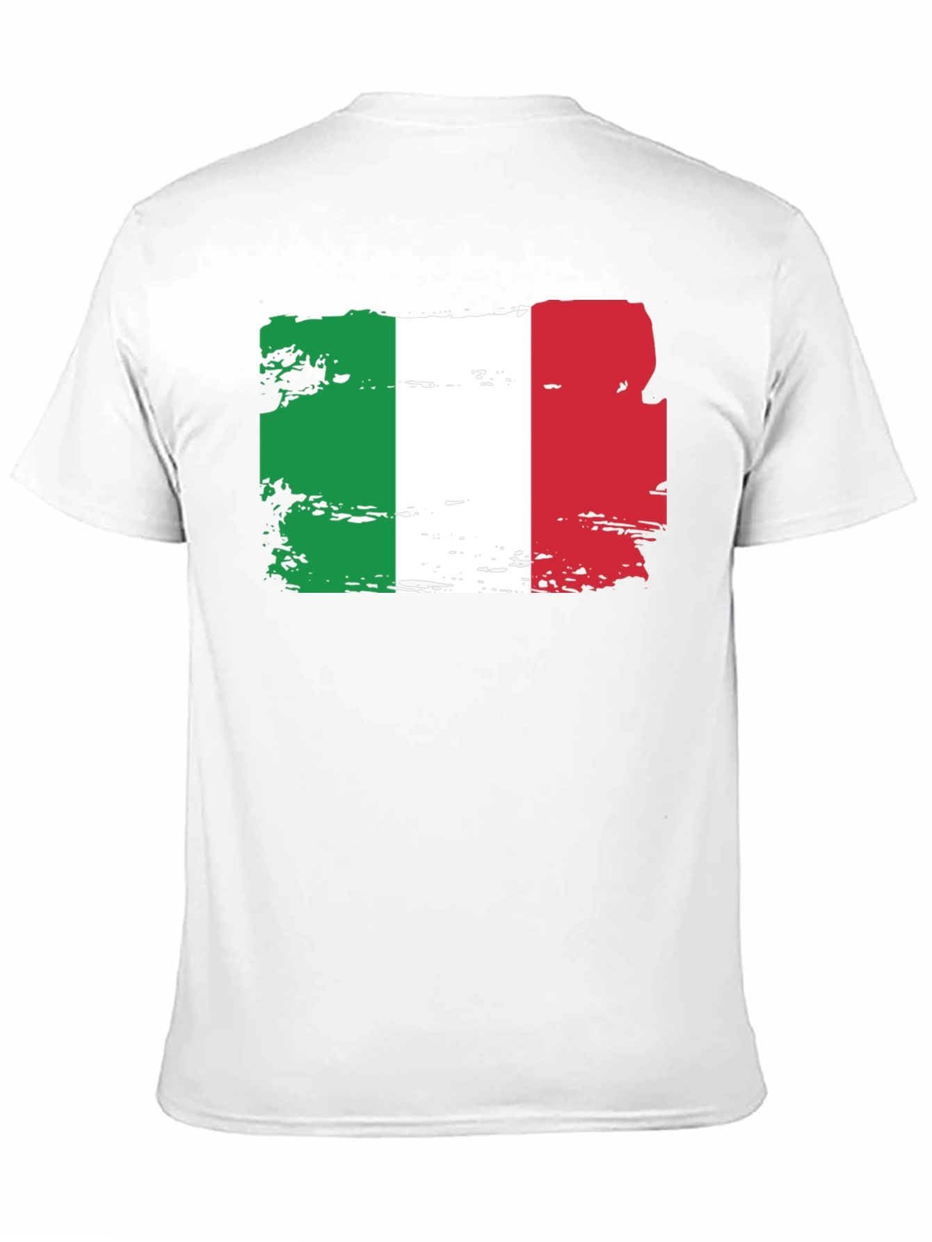 Italian Flag Graphic Tee - Black