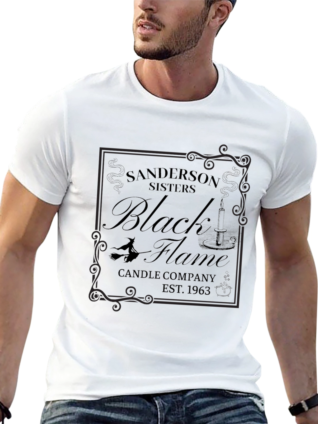 Sanderson Sisters Black Flame Candle Company T-Shirt