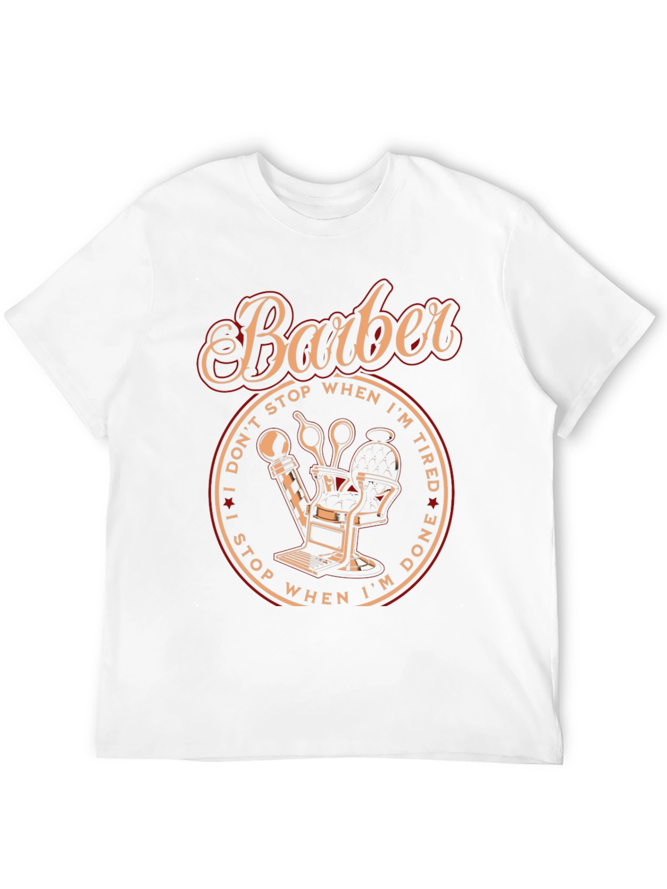 Barber Graphic T-Shirt - Salon Stylist Tee