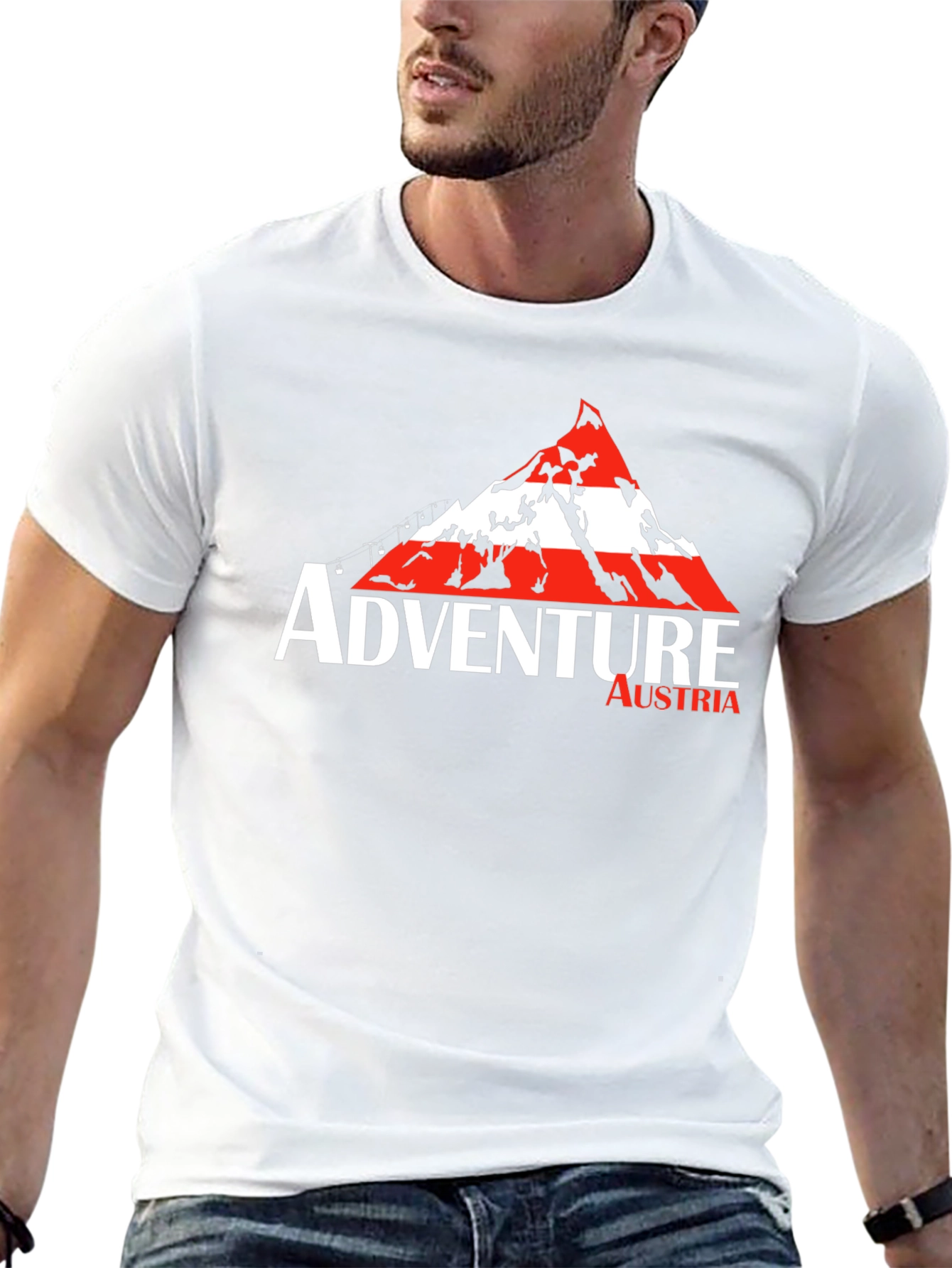 Adventure Austria Black T-Shirt