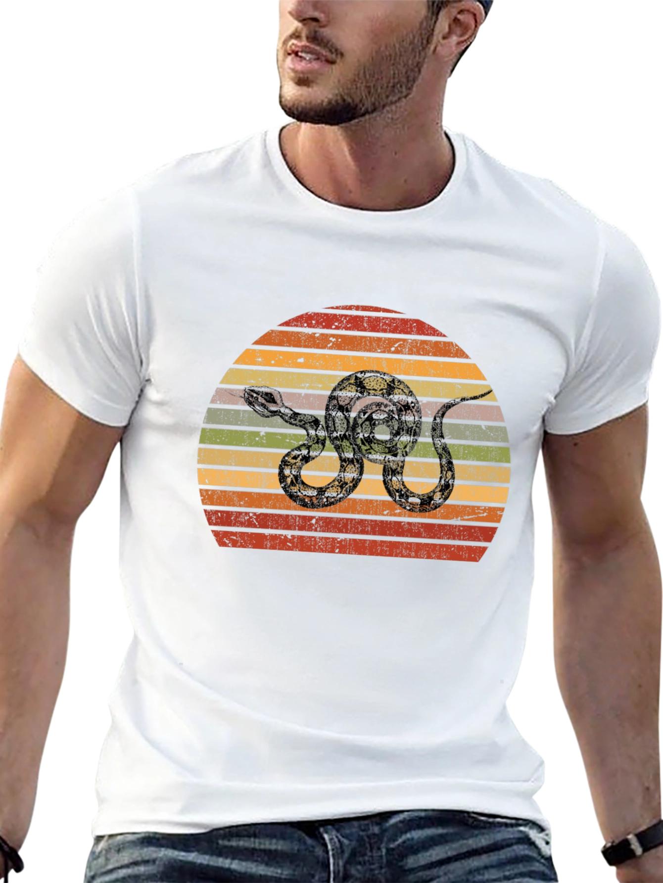 Retro Snake T-Shirt