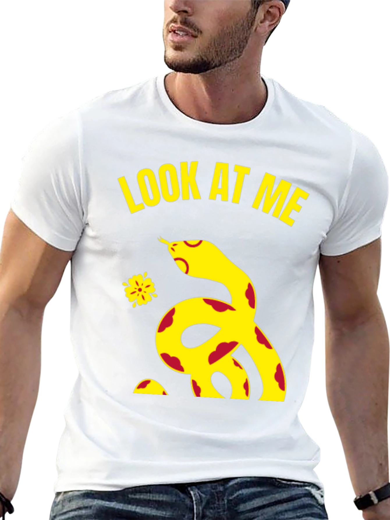 Look At Me Rattlesnake Graphic Tee