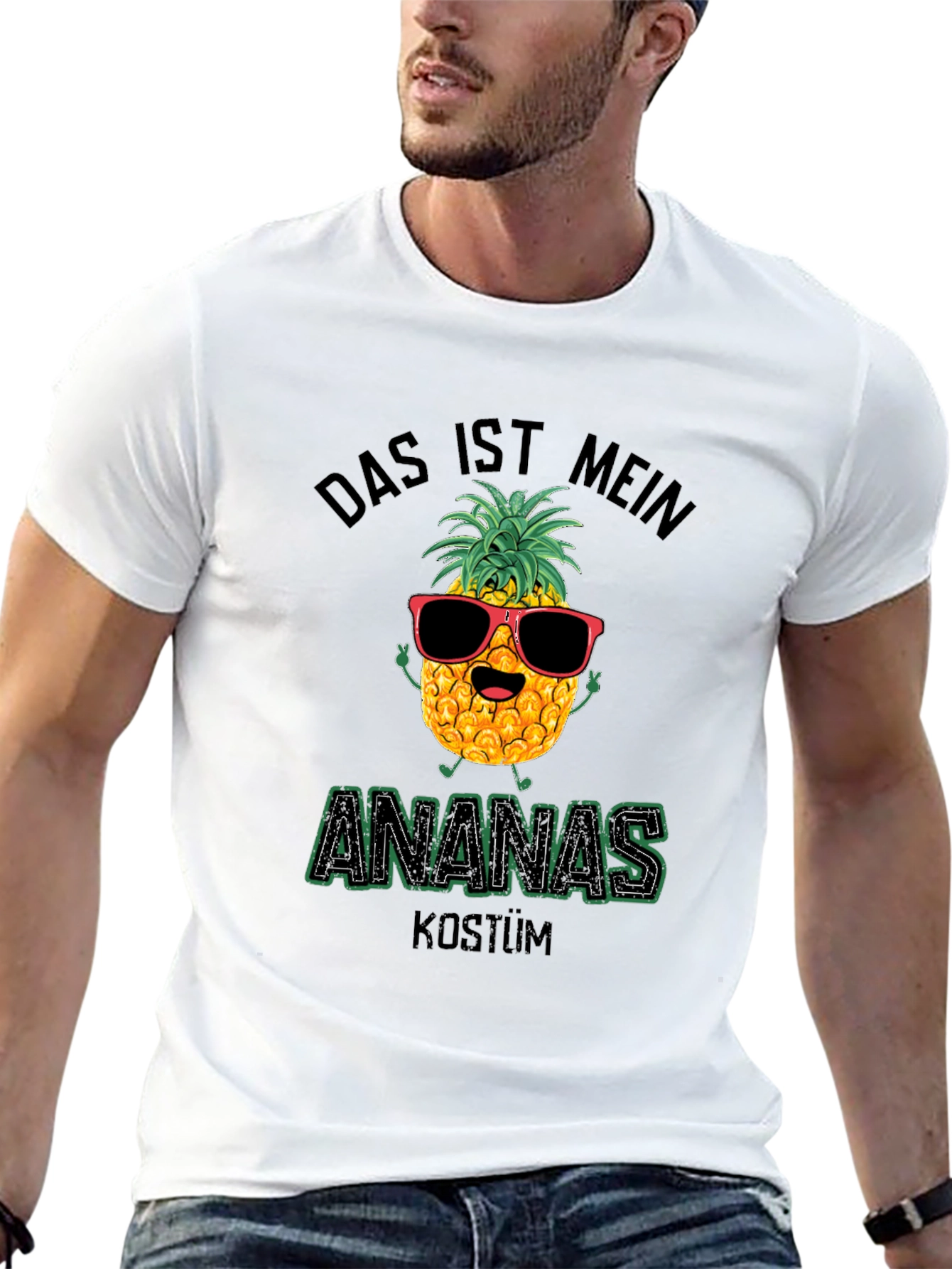 Funny Pineapple Costume T-Shirt - Das Ist Mein Ananas