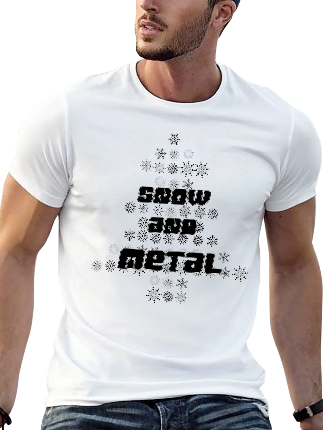 Snow and Metal Graphic Tee