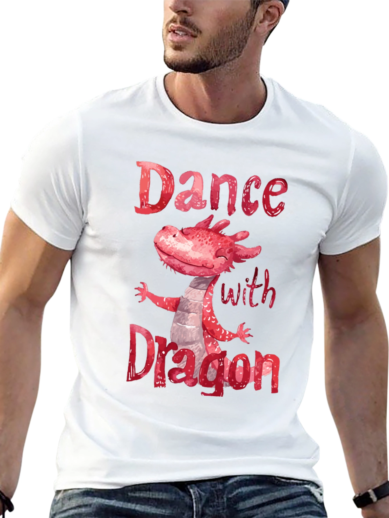 Dance With Dragon Graphic T-Shirt