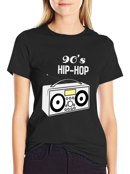 90s Hip-Hop Radio Graphic Tee