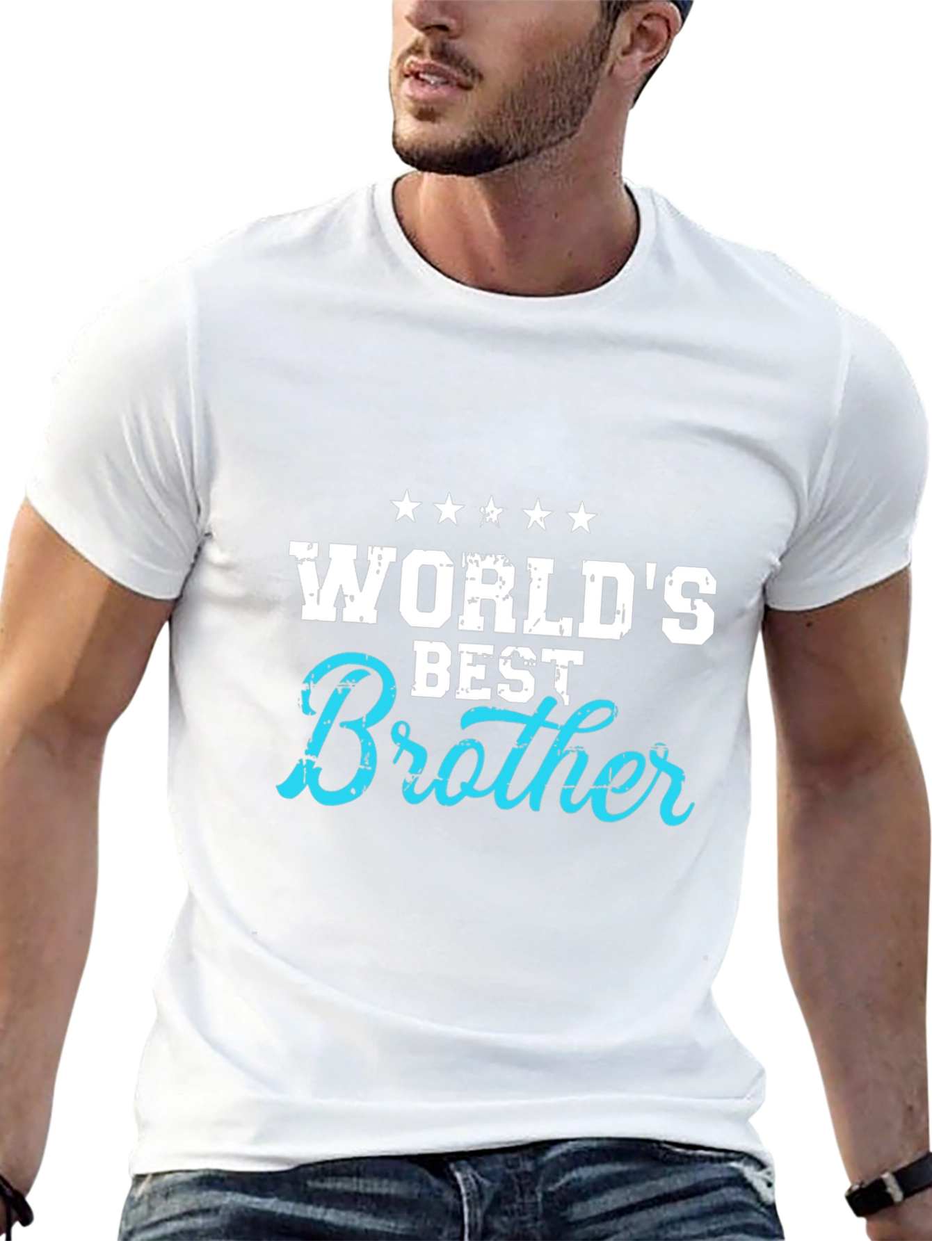 Worlds Best Brother Black T-Shirt