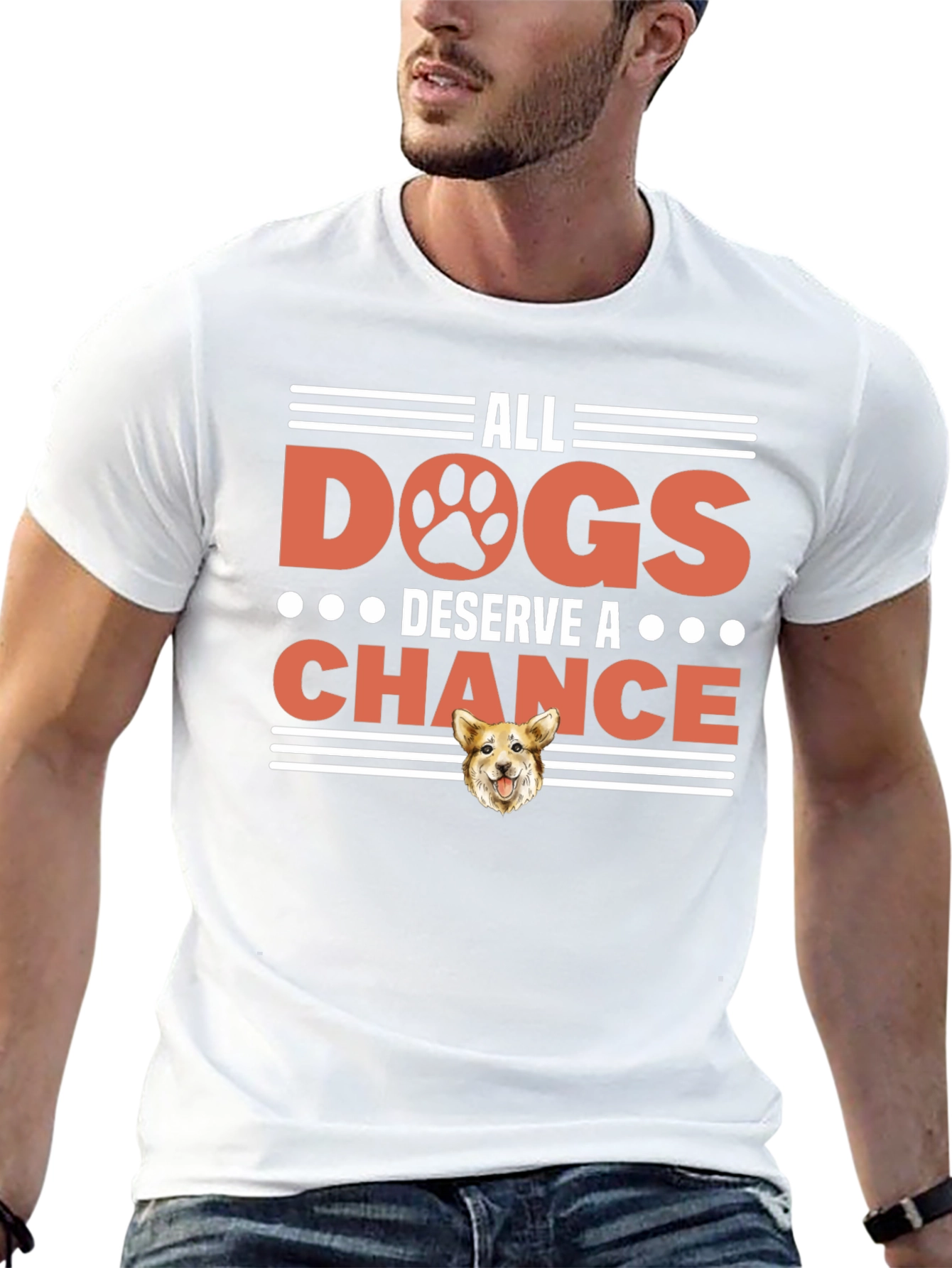 All Dogs Deserve a Chance Graphic Tee