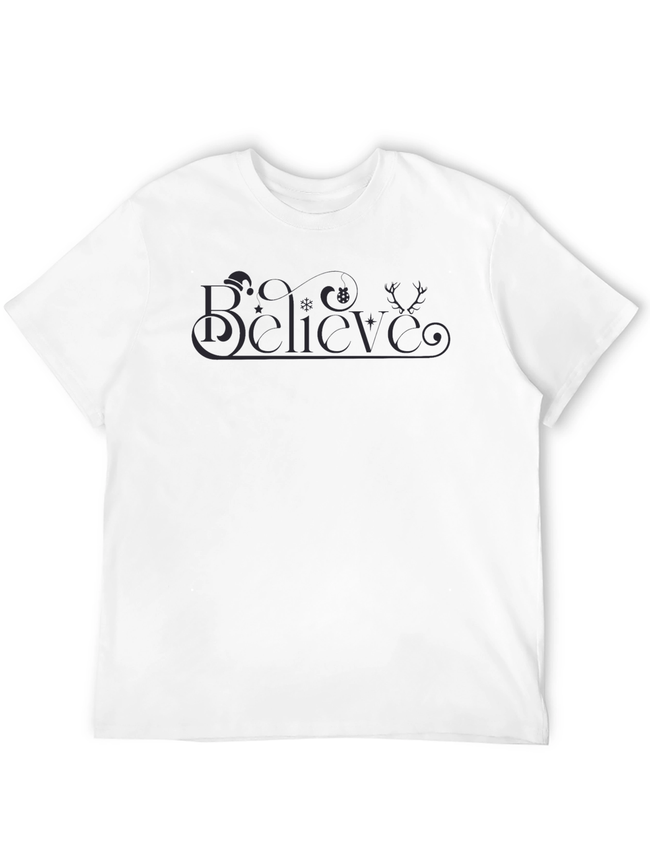 Believe Holiday Graphic Tee - Classic Fit