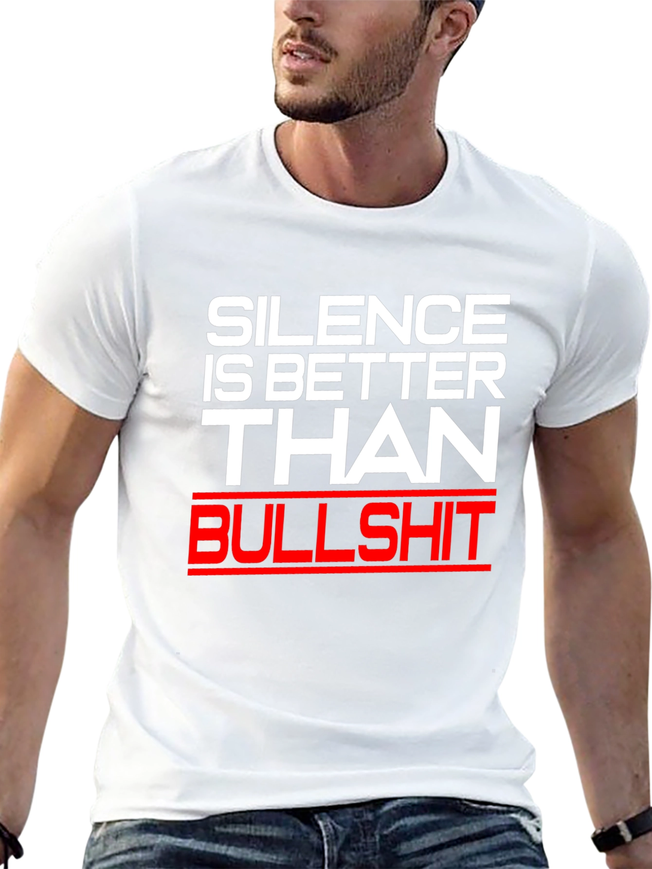 Silence is Better Than Bullshit Graphic Tee