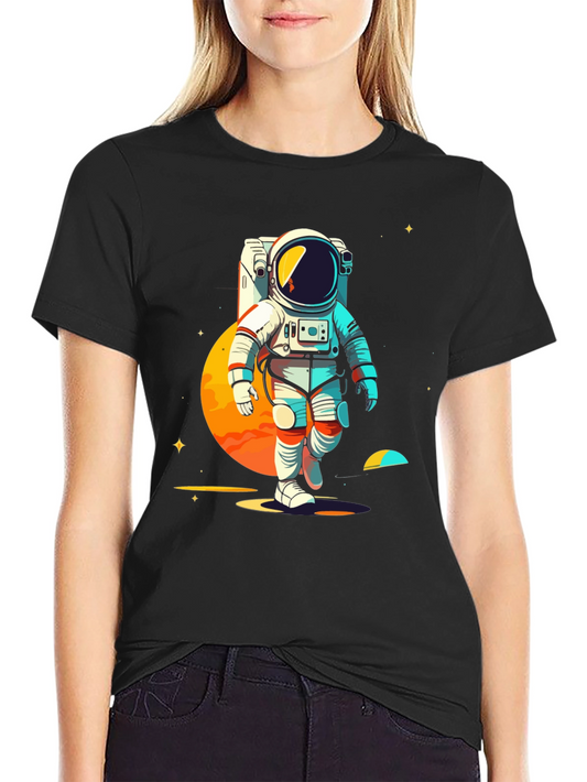 Astronaut Graphic T-Shirt - Explore the Galaxy in Style