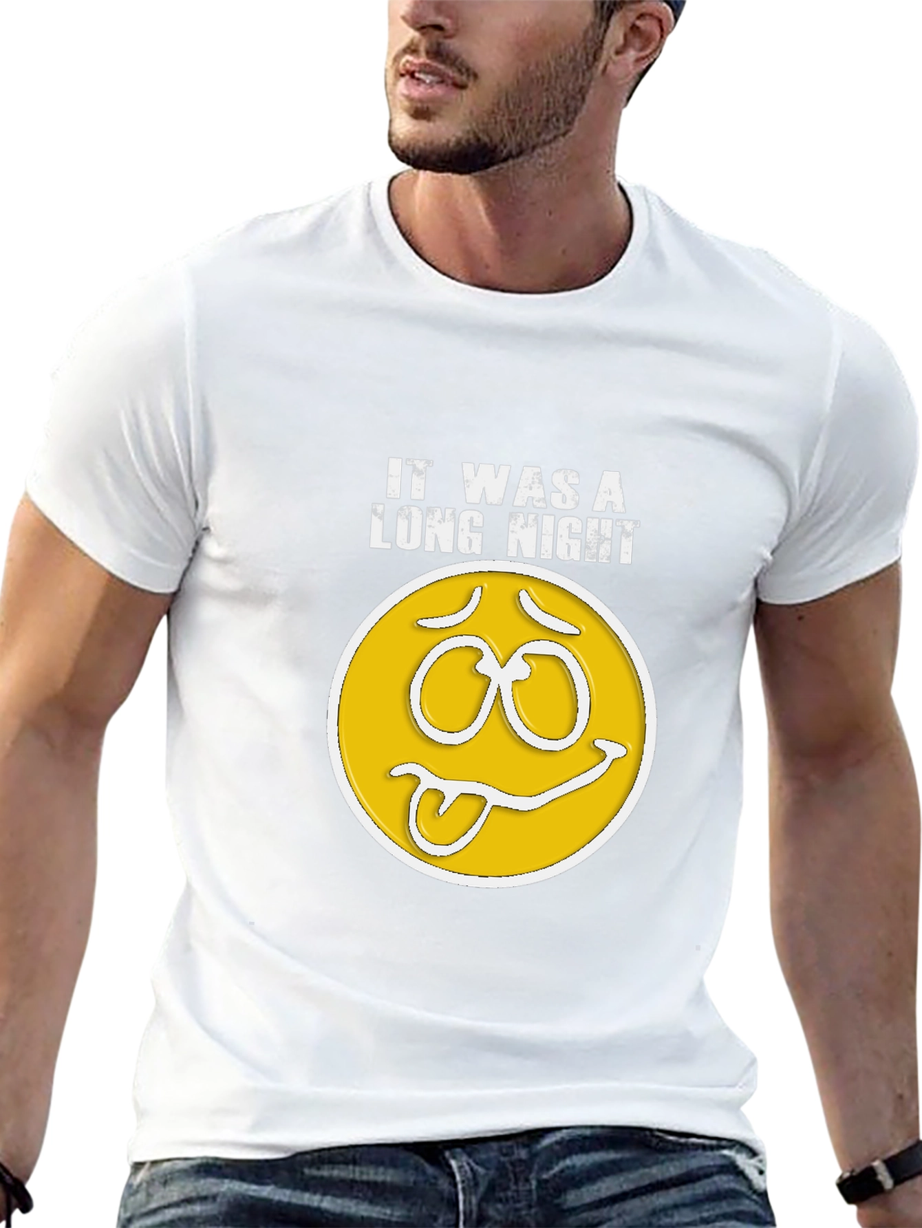 Funny Long Night Graphic T-Shirt