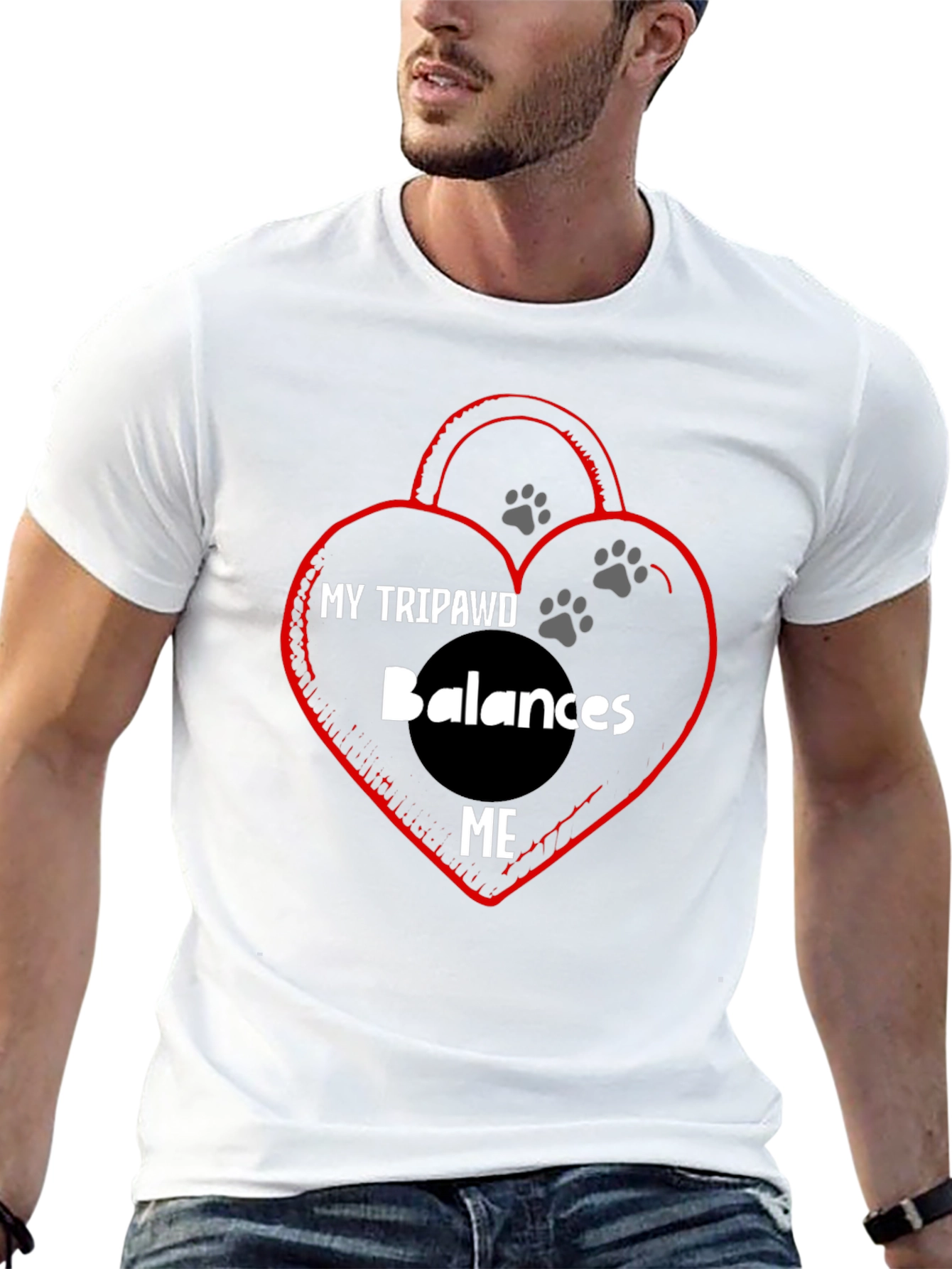 My Tripawd Balances Me T-Shirt