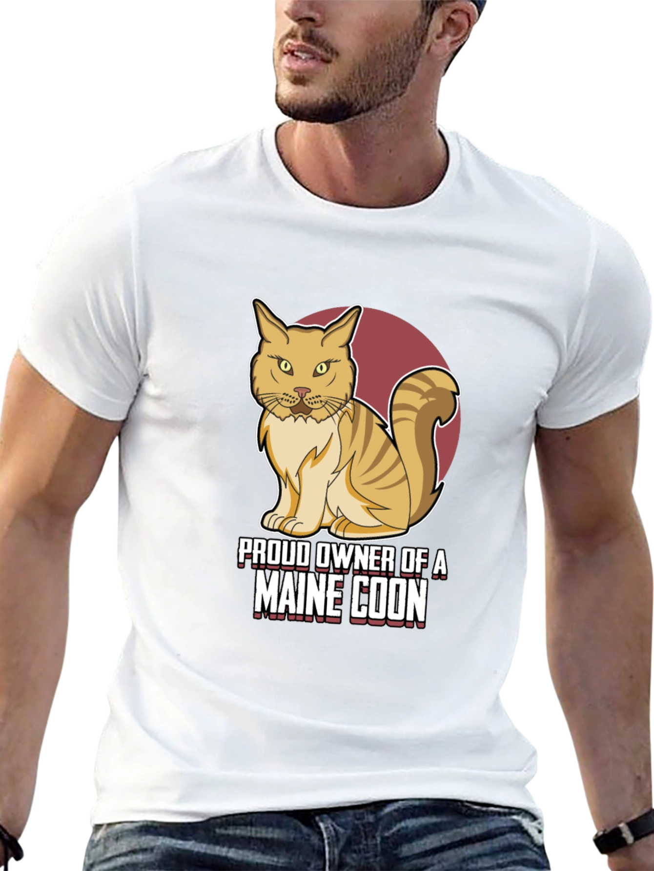 Maine Coon Owner T-Shirt - Cat Lover Tee