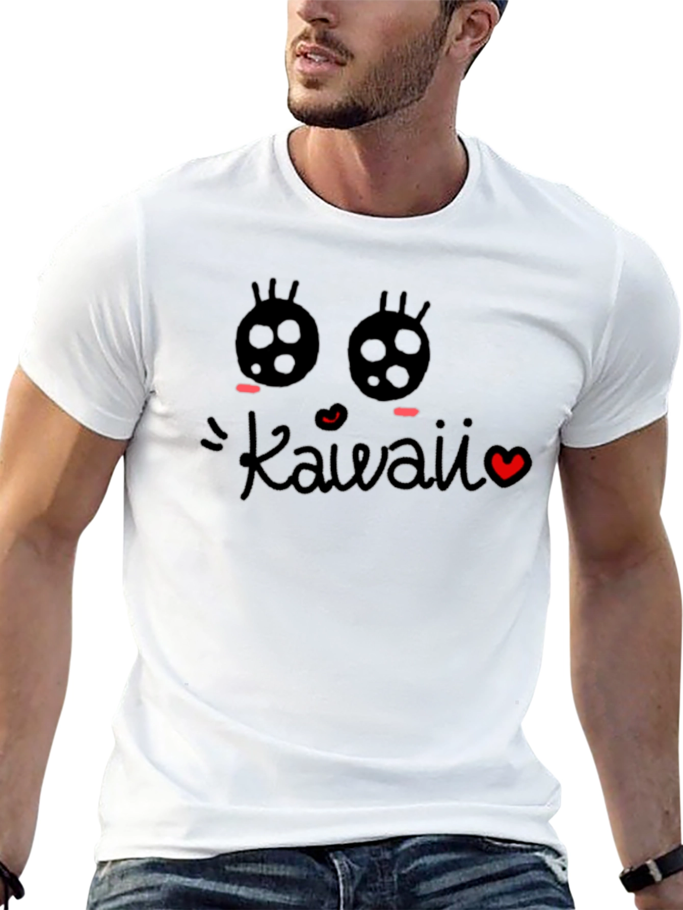 Kawaii Graphic Tee - Cute Anime Style Shirt