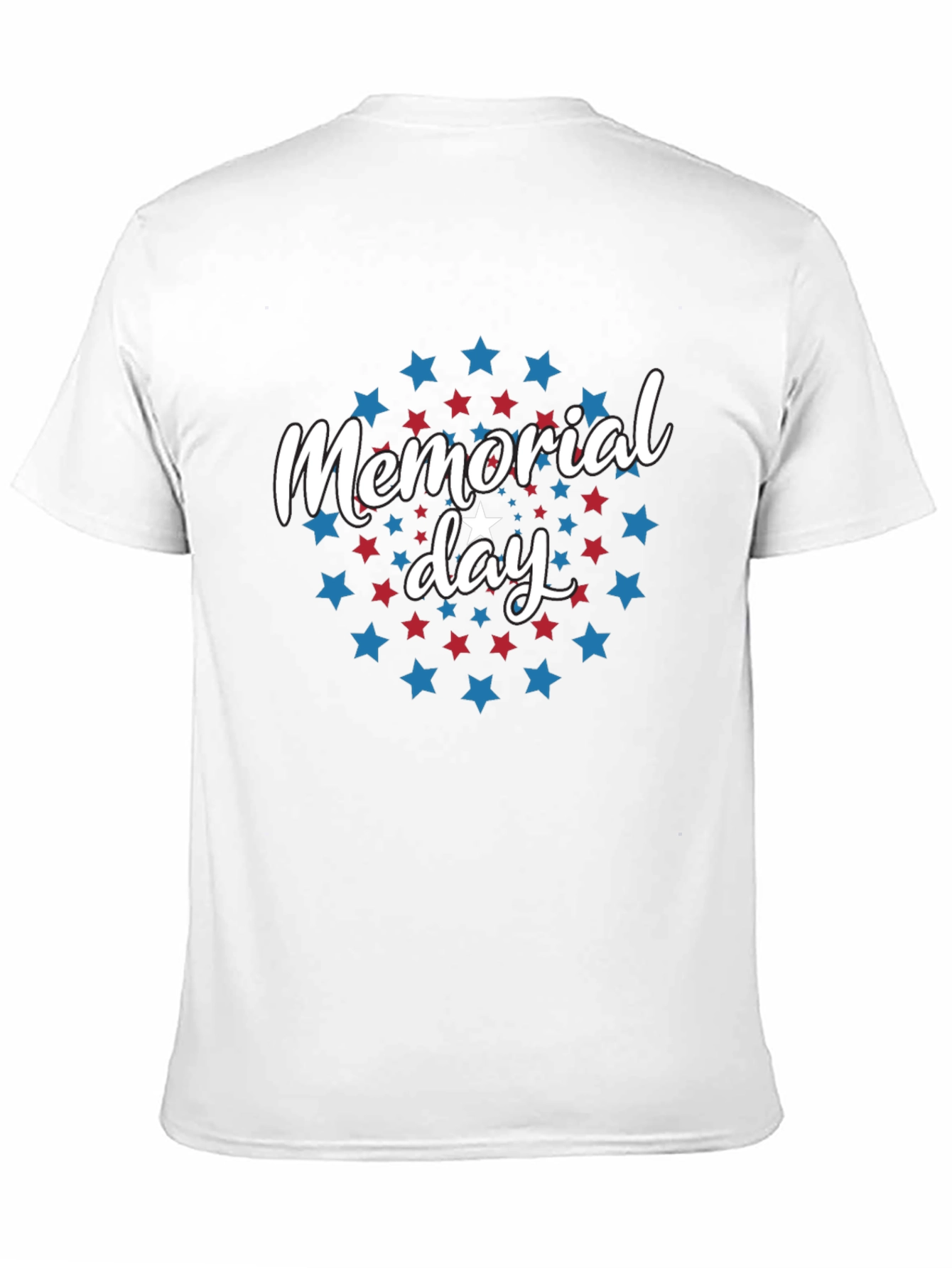 Memorial Day T-Shirt - Stars and Stripes