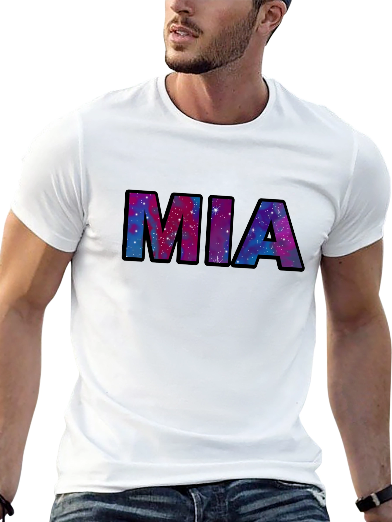 Galaxy MIA T-Shirt - Trendy Graphic Tee