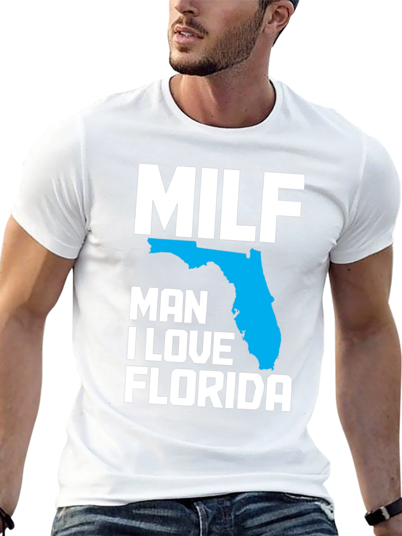 MILF Man I Love Florida Graphic T-Shirt
