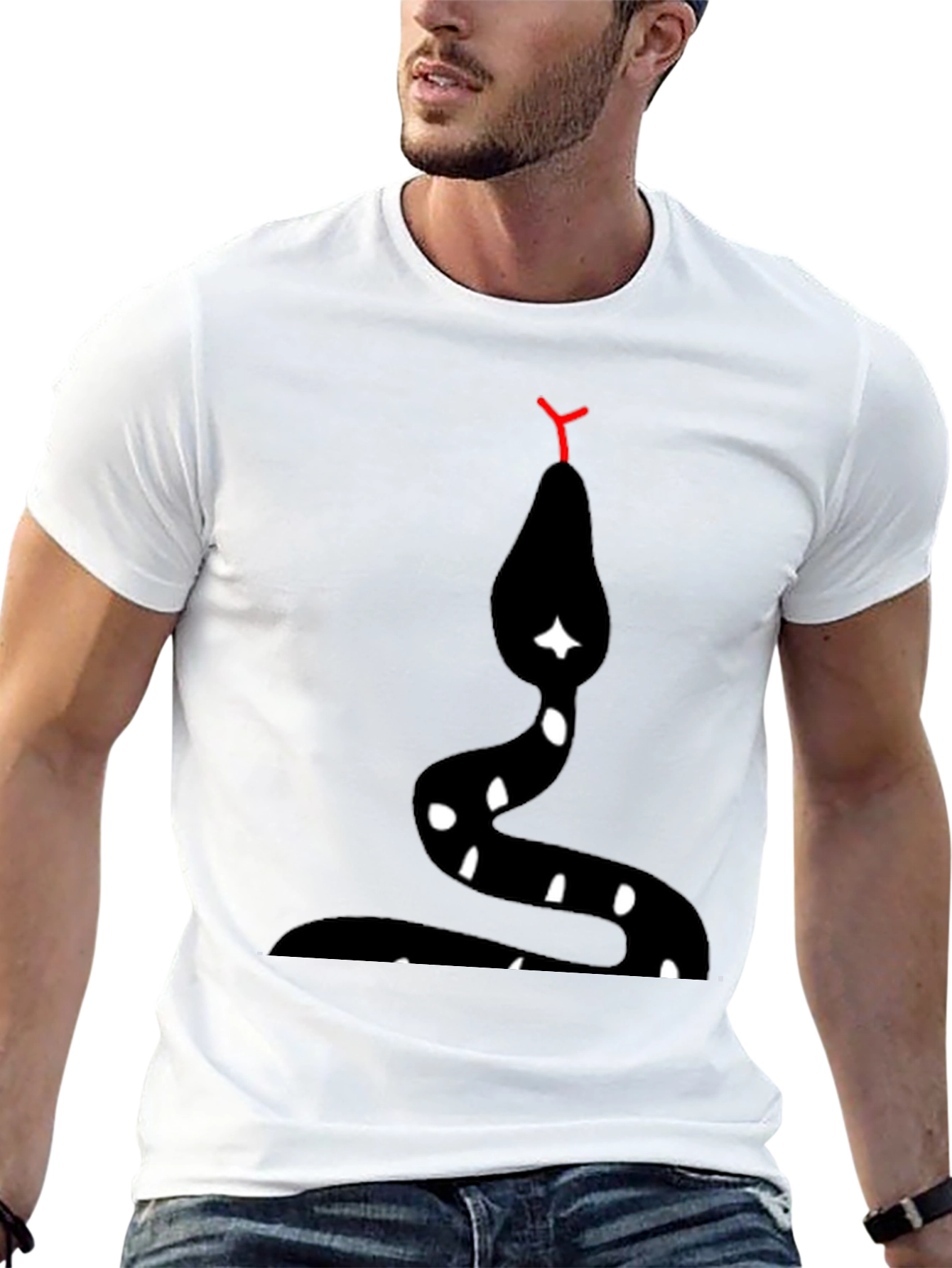 Black Snake Graphic Tee