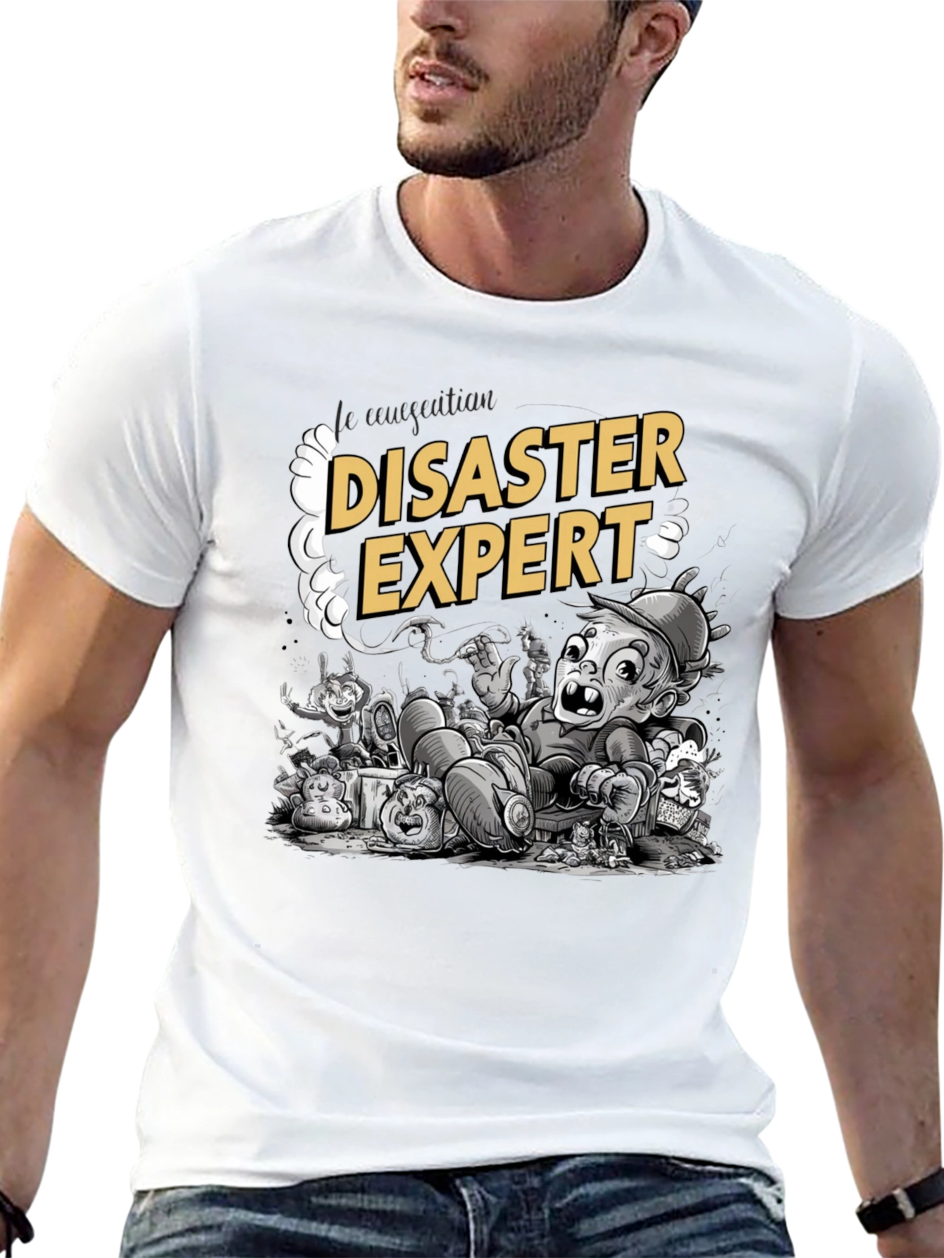 Disaster Expert Graphic T-Shirt