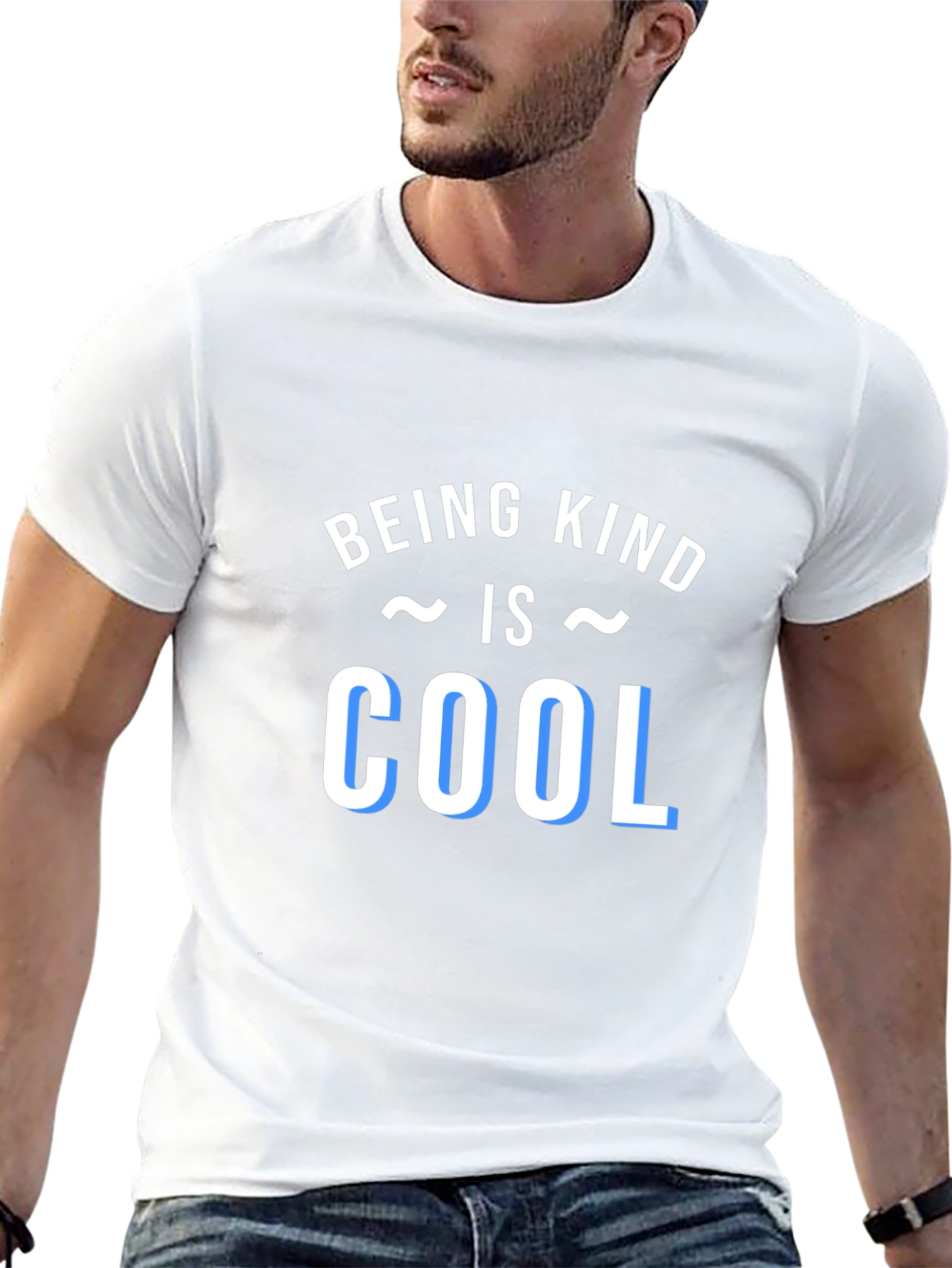 Being Kind Is Cool Black T-Shirt