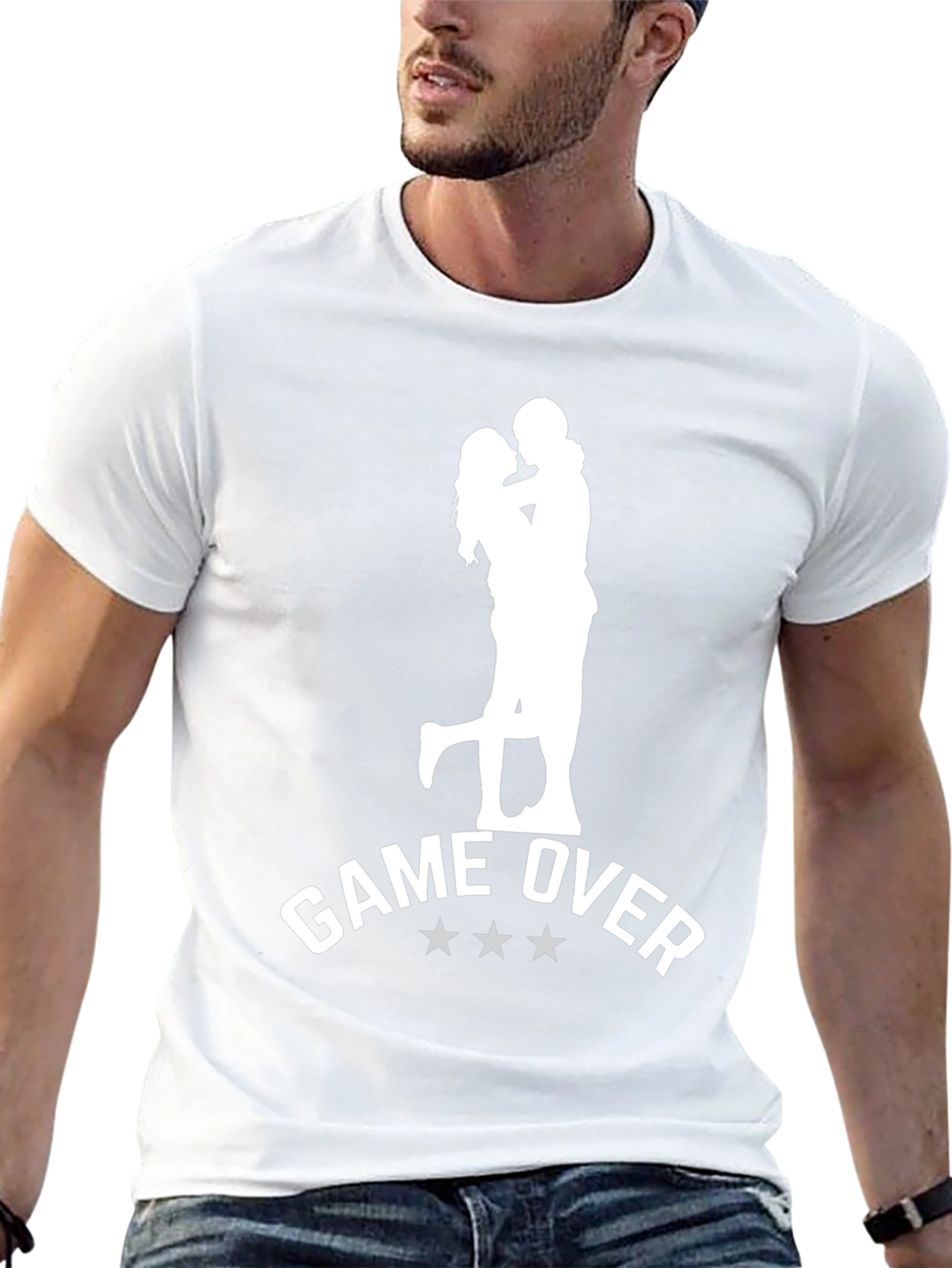 Game Over T-Shirt - Groom Wedding Tee