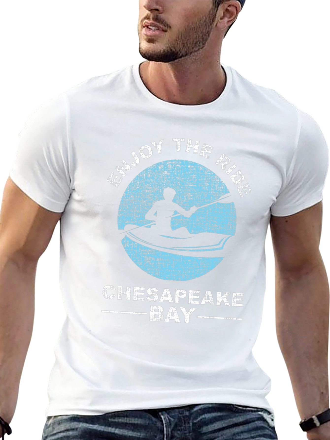 Chesapeake Bay Kayak T-Shirt - Enjoy the Ride