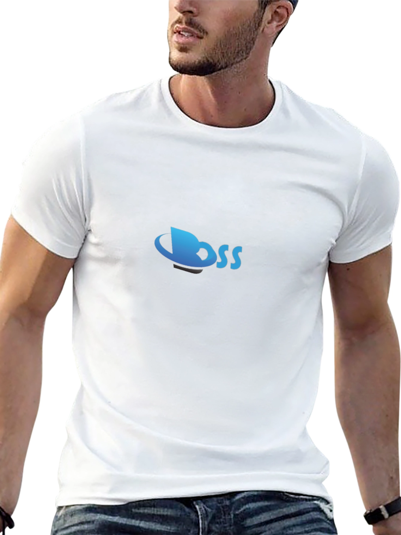 Black Graphic Tee - CSS Design