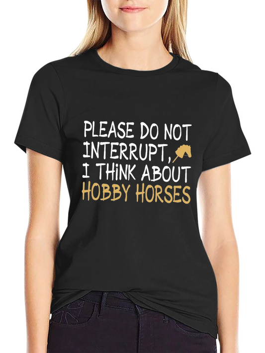Hobby Horse T-Shirt - Funny Horse Lover Tee