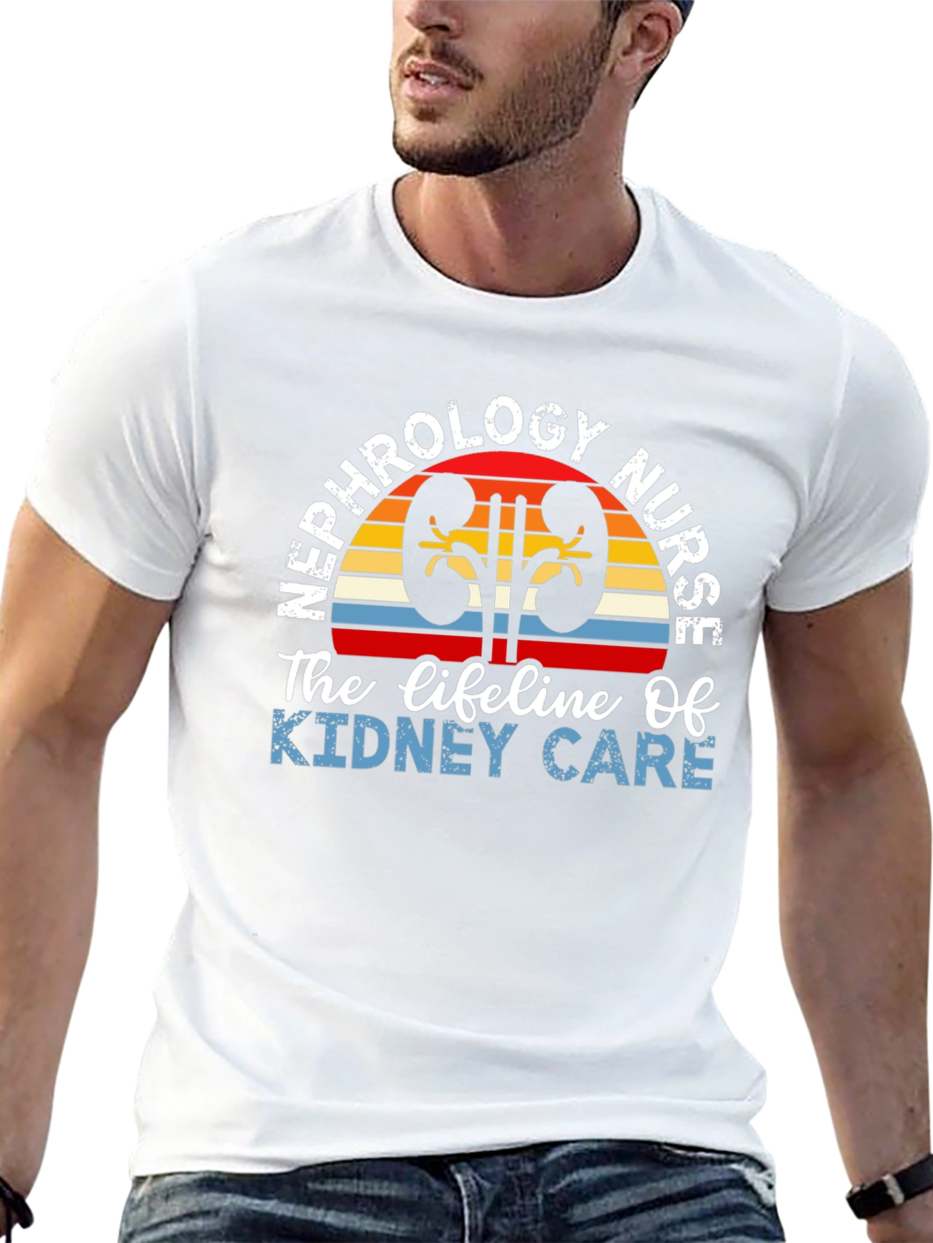 Nephrology Nurse Kidney Care T-Shirt