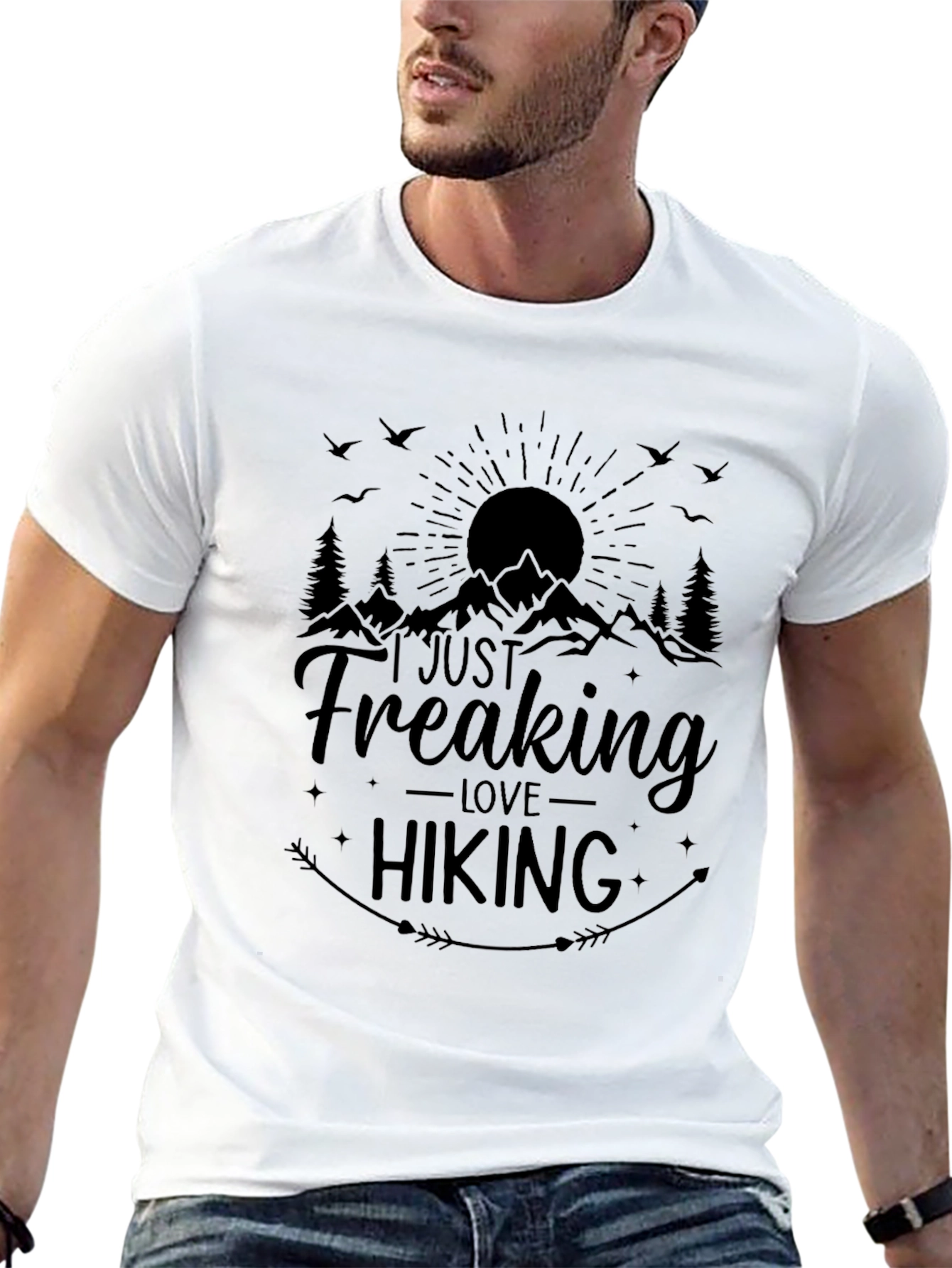 Freaking Love Hiking T-Shirt - Outdoor Adventure