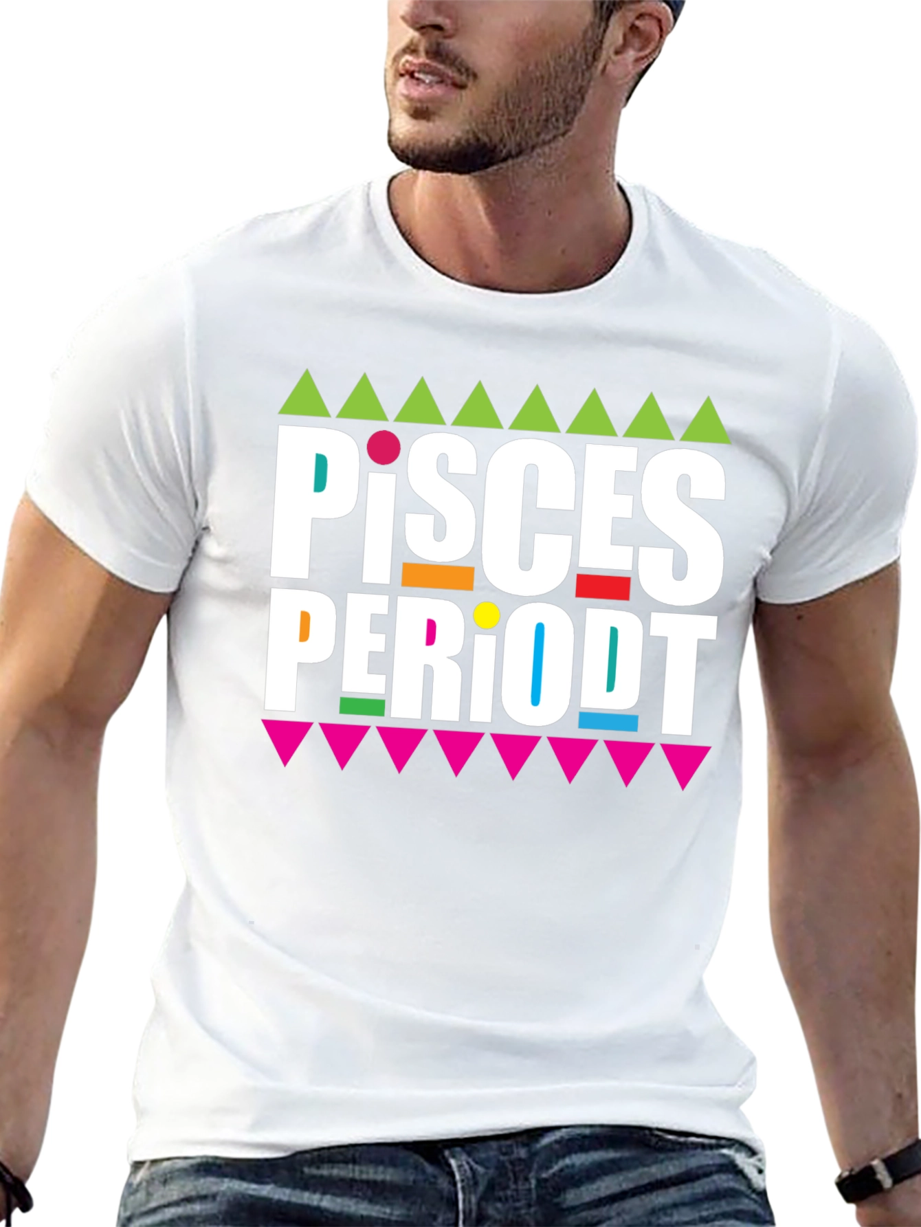 Pisces Periodt Zodiac Graphic Tee