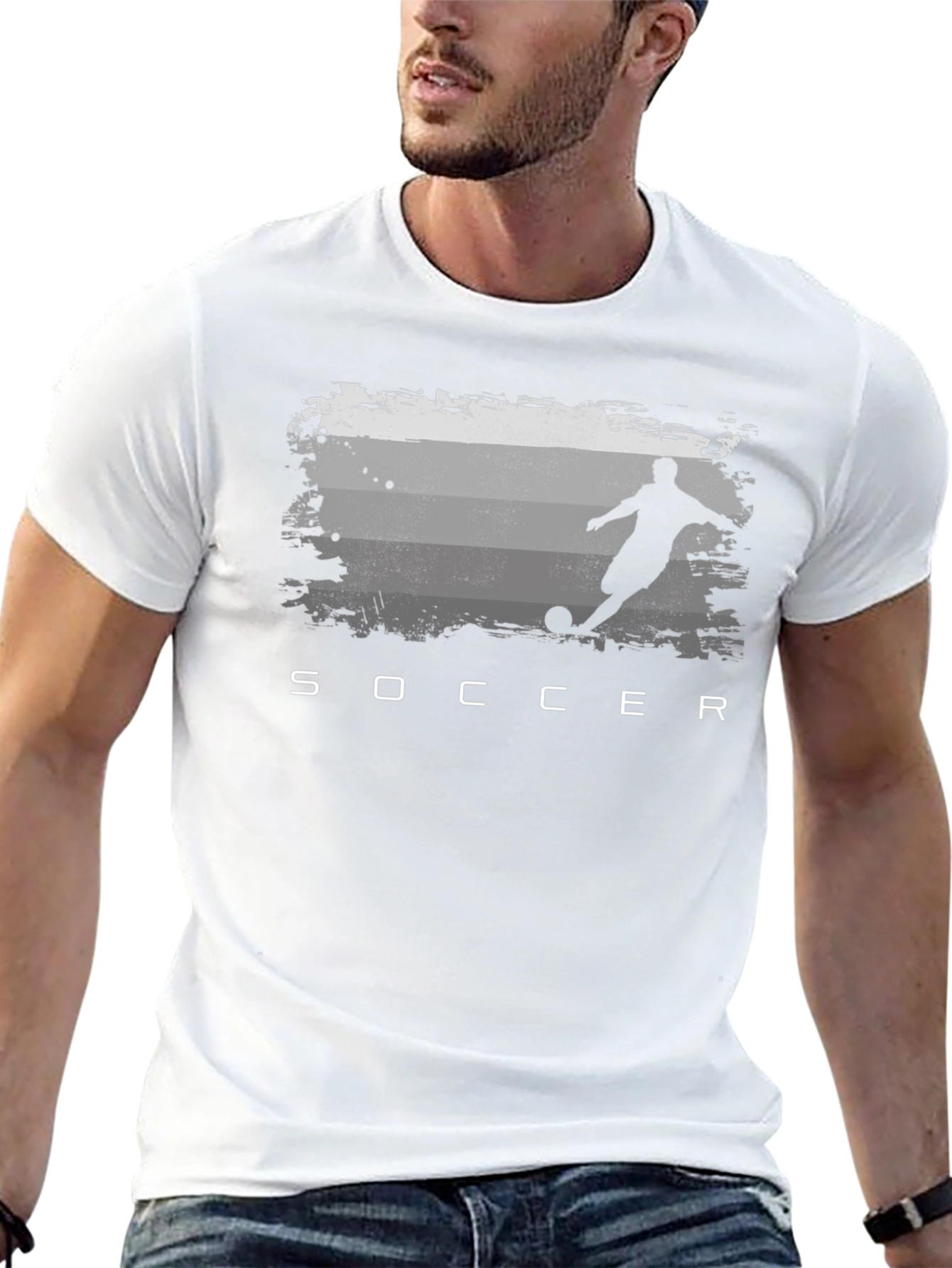 Soccer Graphic Tee - Stylish Sport T-Shirt