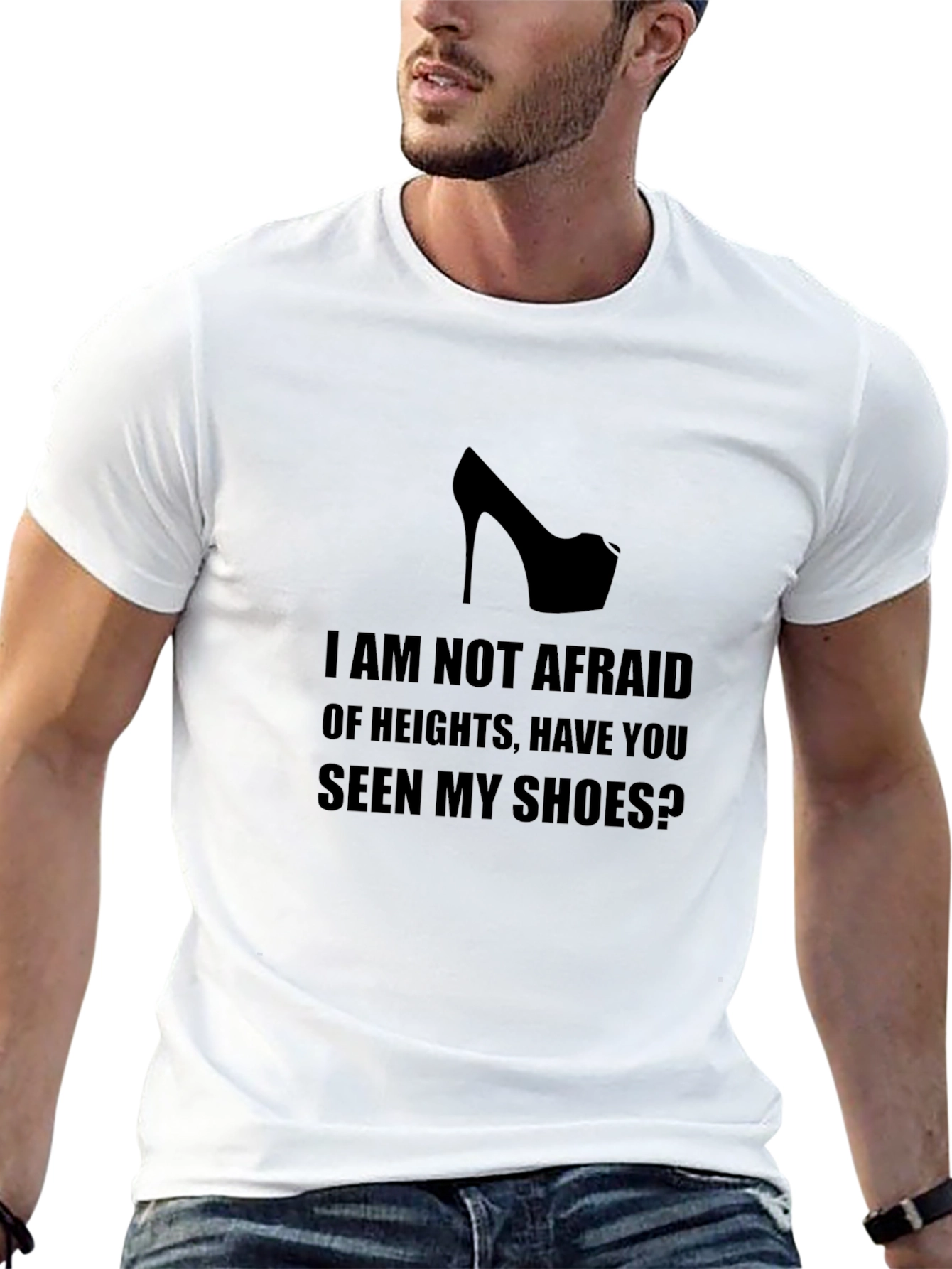 Fearless Fashion Tee: High Heel Shoe Graphic