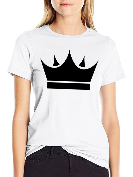 King Crown Graphic Black T-Shirt