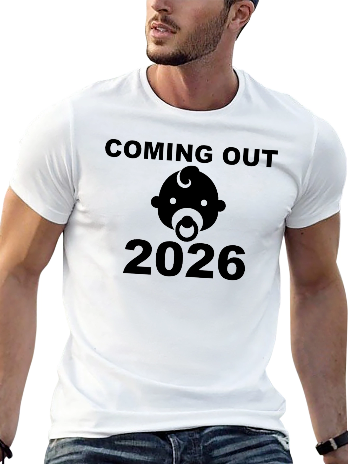 Coming Out 2026 Black T-Shirt