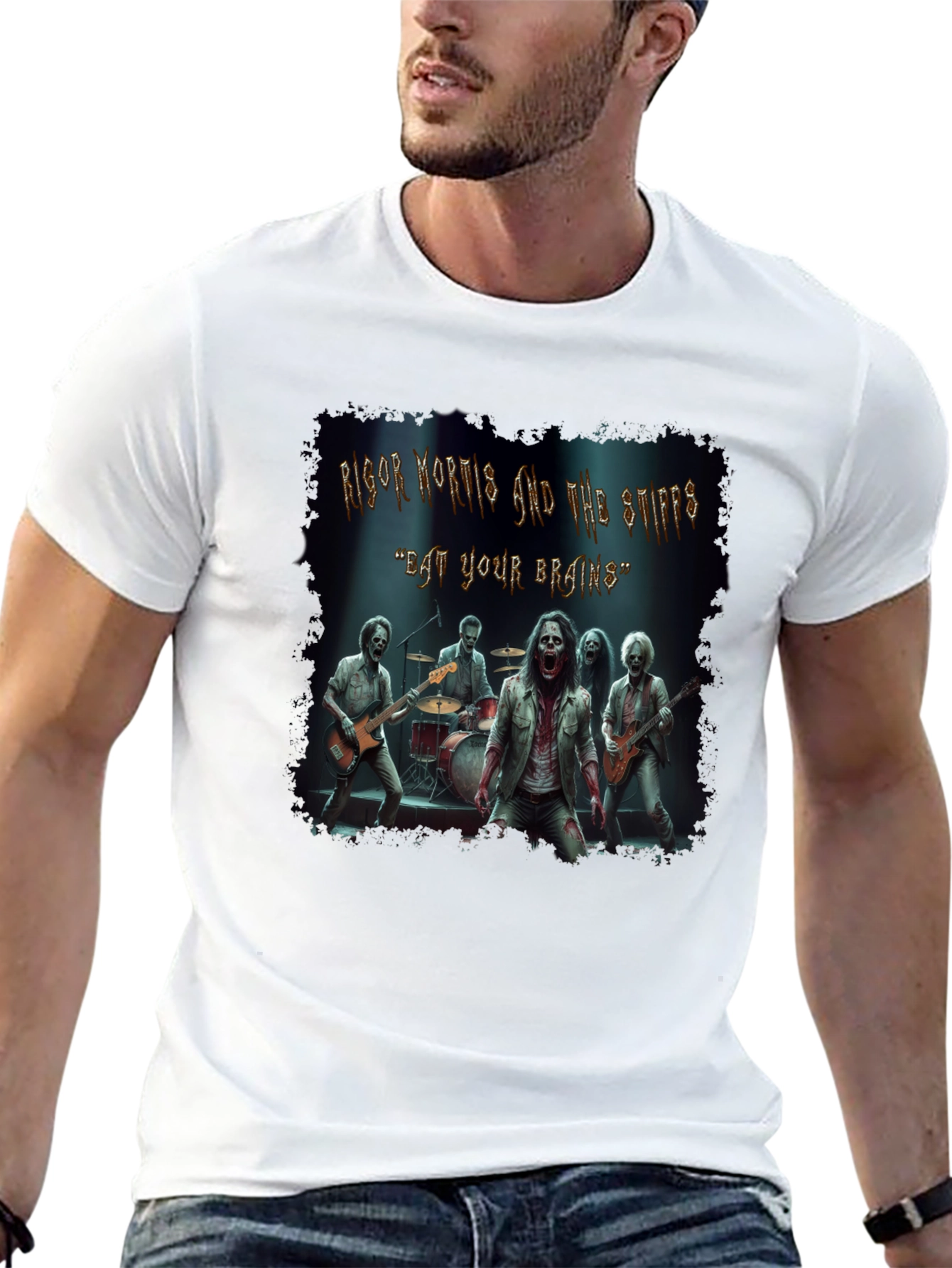 Zombie Band Graphic Tee