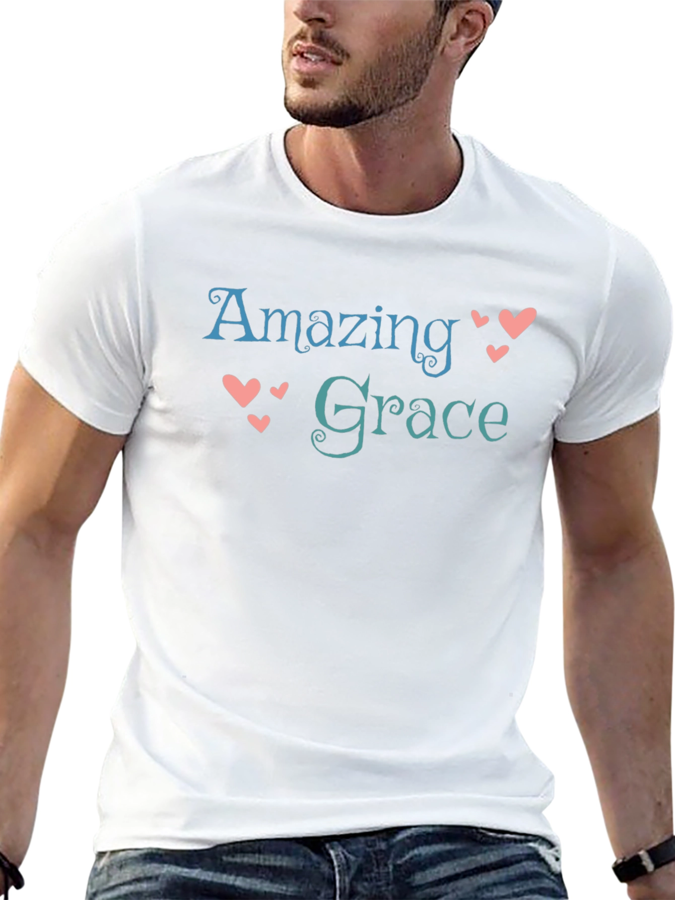 Amazing Grace Graphic Tee - Classic Comfort Fit