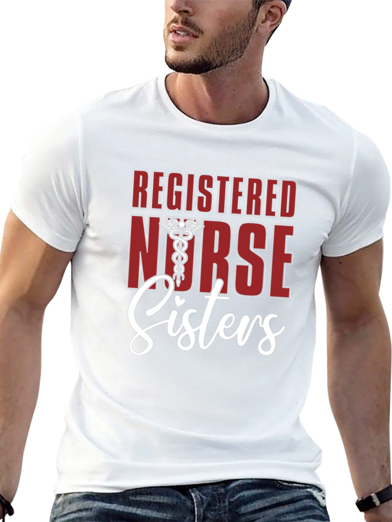 Registered Nurse Sisters Graphic T-Shirt